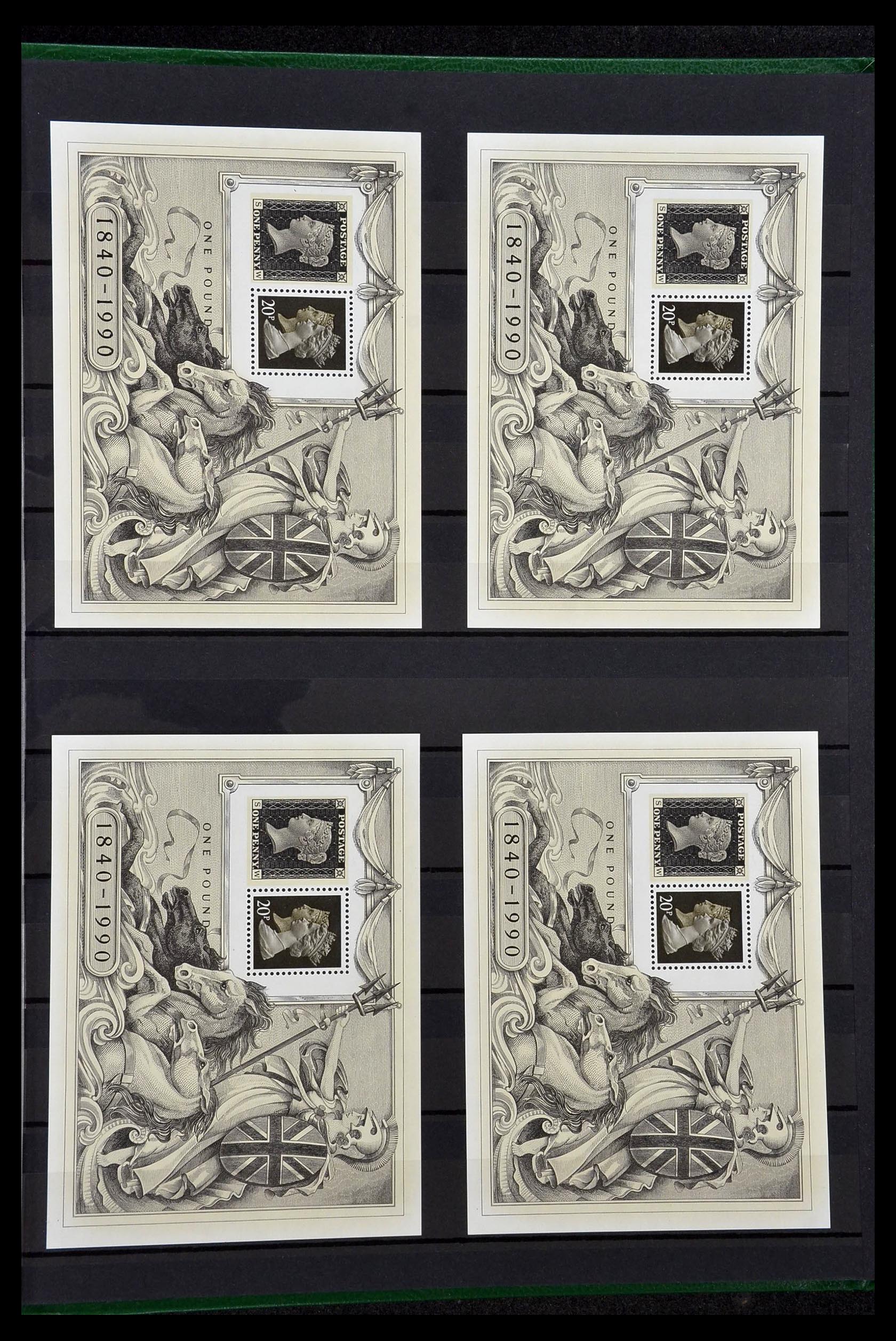 34328 045 - Postzegelverzameling 34328 Engeland 1972-2020!