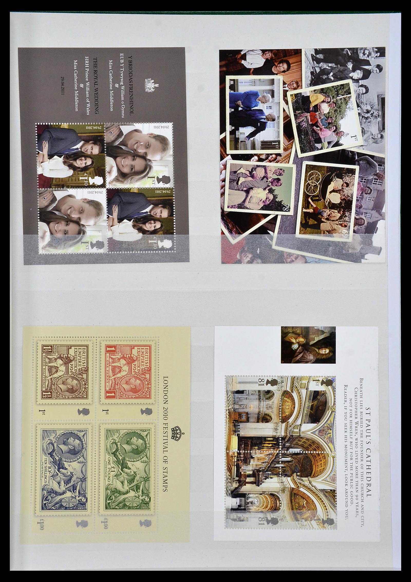 34328 050 - Postzegelverzameling 34328 Engeland 1972-2020!