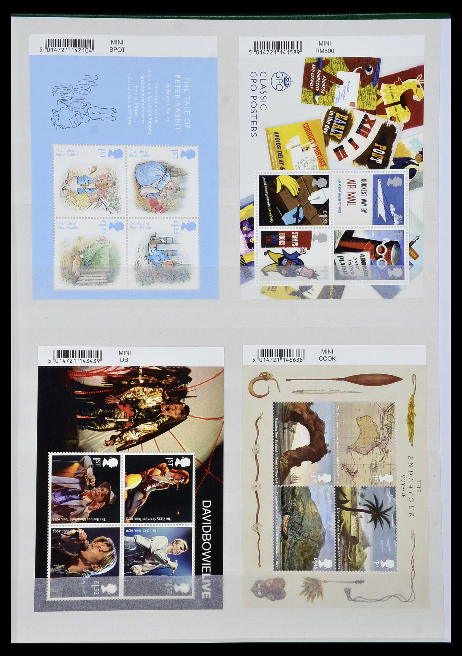 34328 054 - Postzegelverzameling 34328 Engeland 1972-2020!