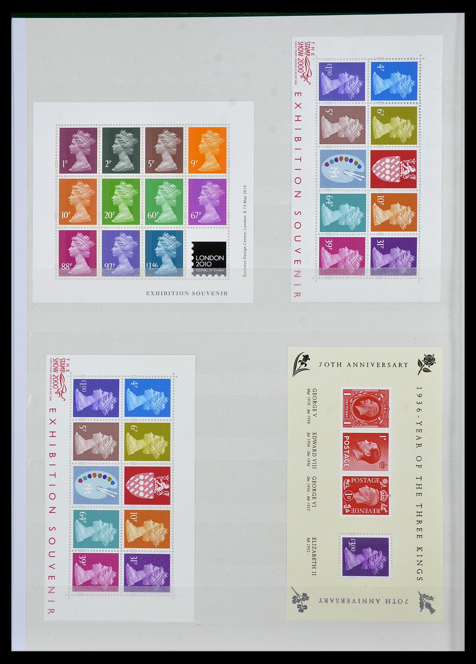 34328 058 - Postzegelverzameling 34328 Engeland 1972-2020!