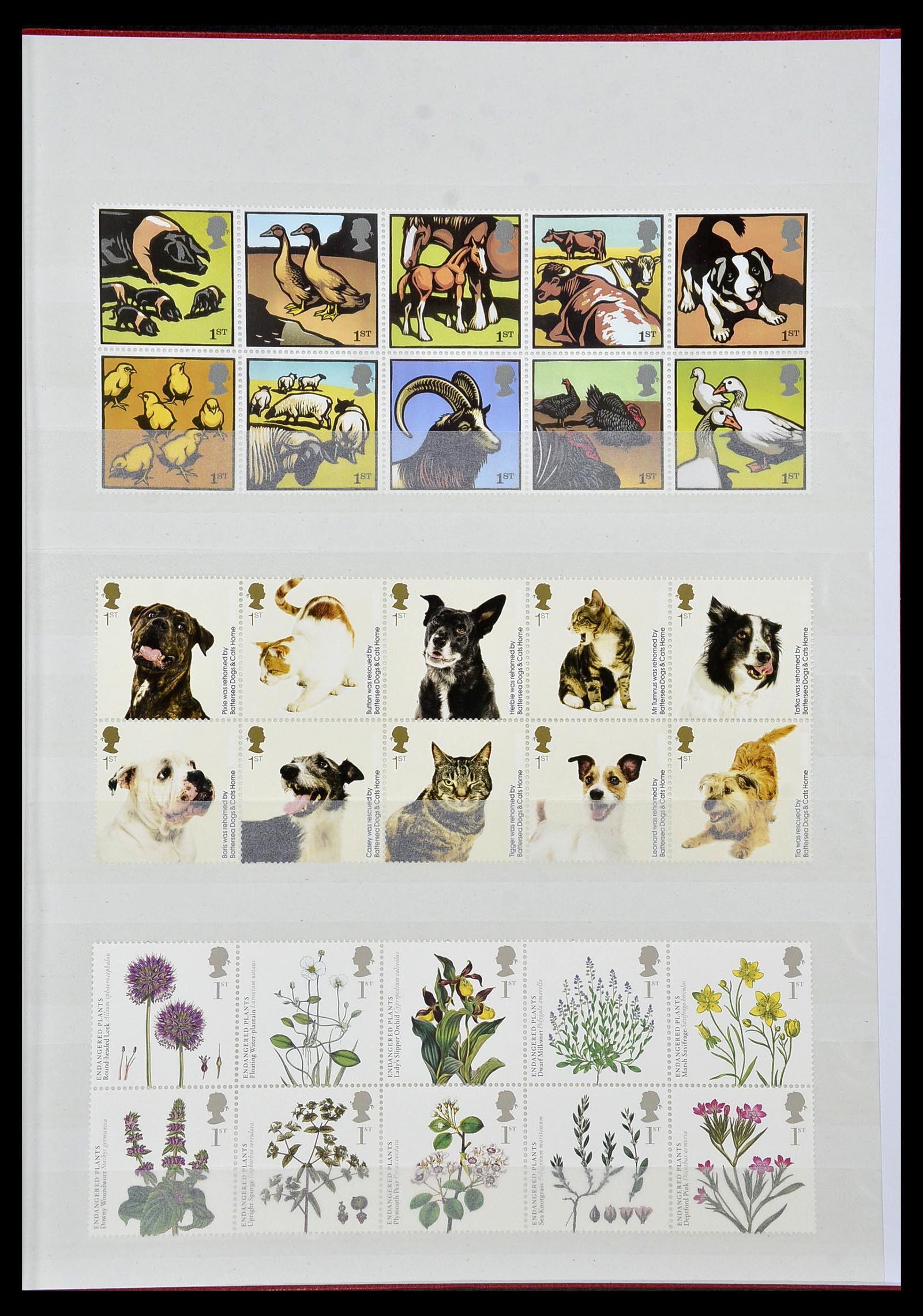 34328 068 - Postzegelverzameling 34328 Engeland 1972-2020!