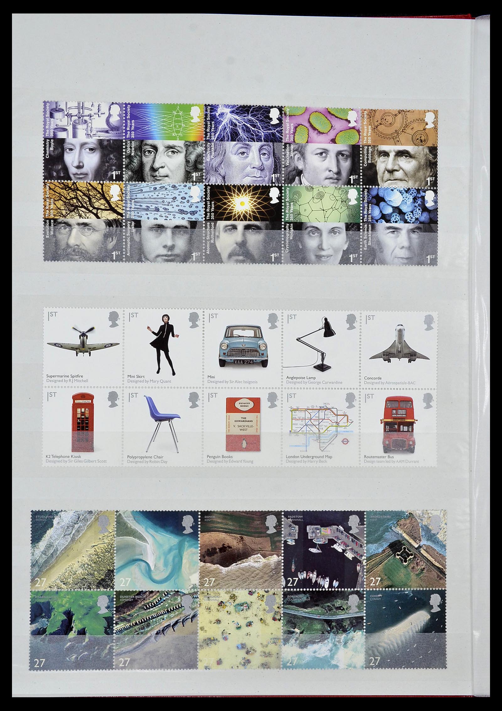 34328 073 - Postzegelverzameling 34328 Engeland 1972-2020!