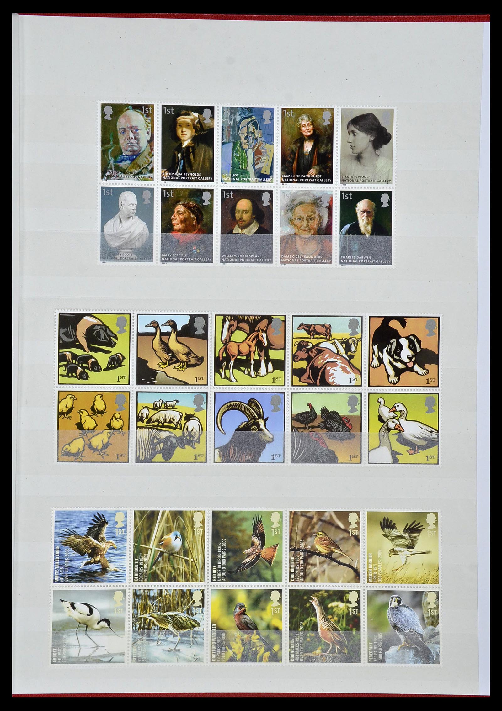 34328 074 - Postzegelverzameling 34328 Engeland 1972-2020!