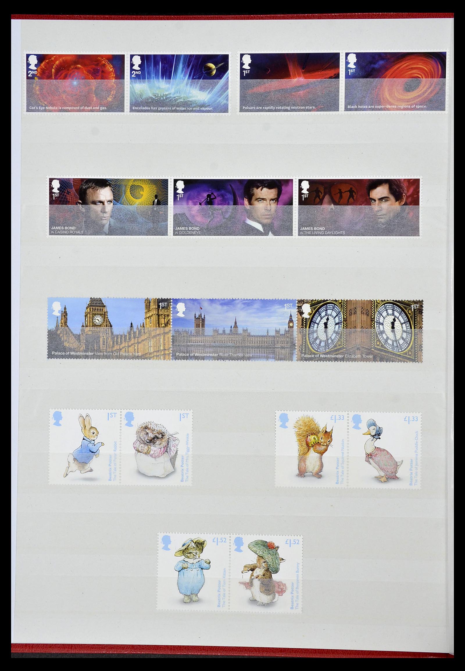 34328 082 - Postzegelverzameling 34328 Engeland 1972-2020!