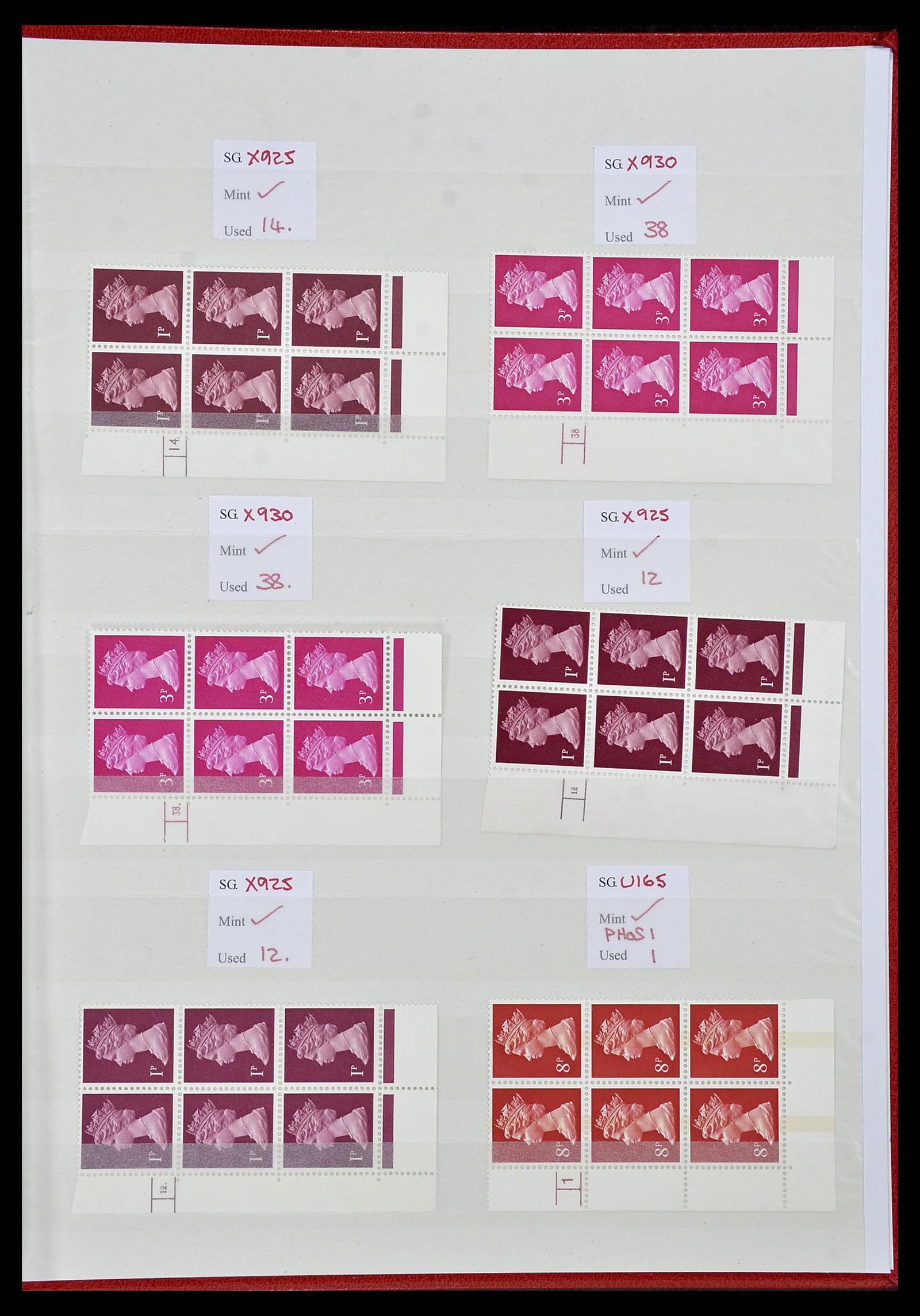 34328 087 - Postzegelverzameling 34328 Engeland 1972-2020!