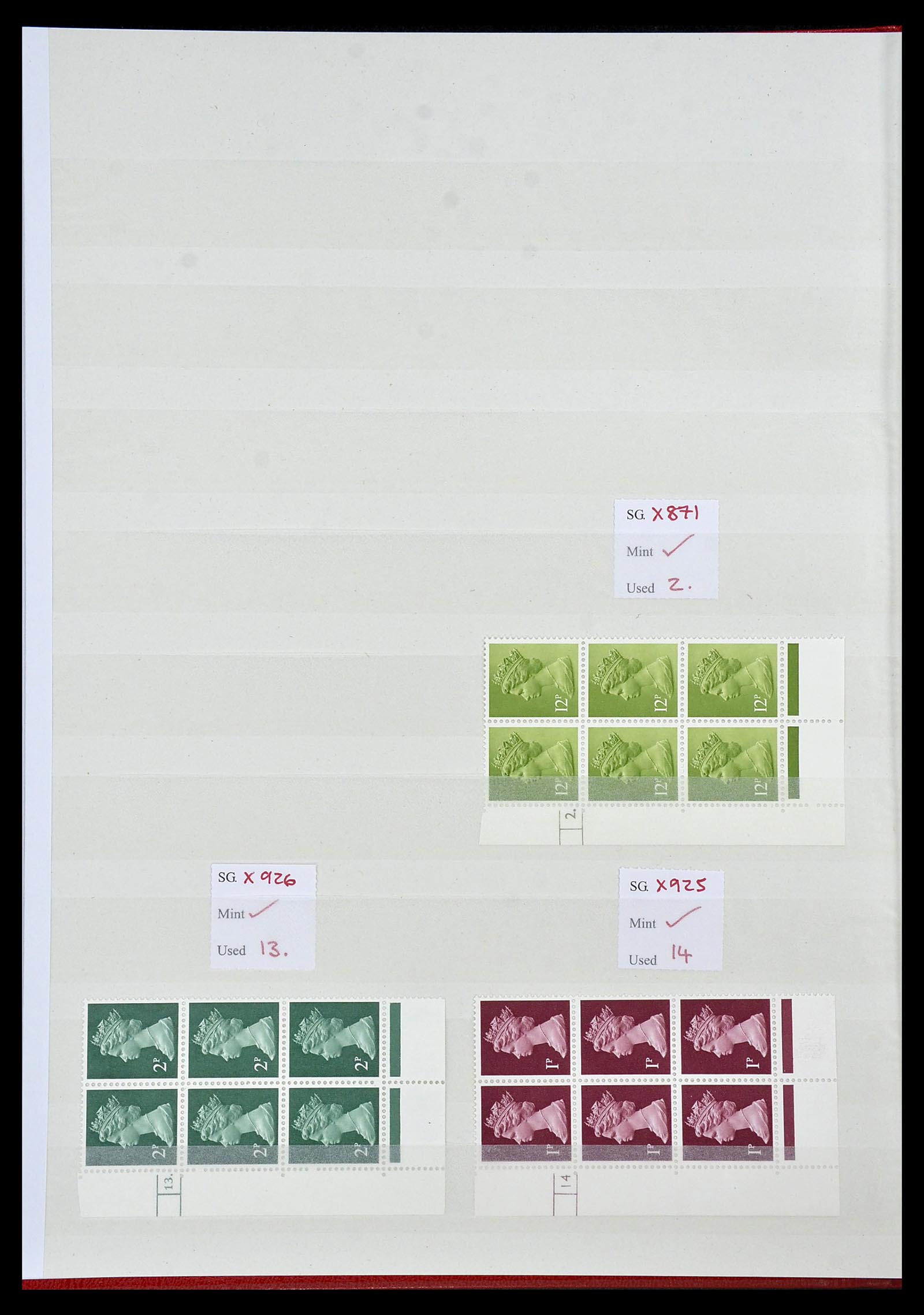 34328 088 - Postzegelverzameling 34328 Engeland 1972-2020!