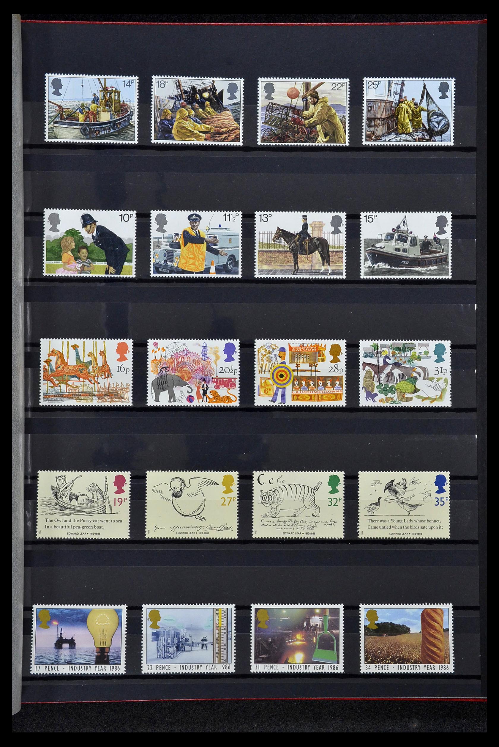 34328 090 - Postzegelverzameling 34328 Engeland 1972-2020!