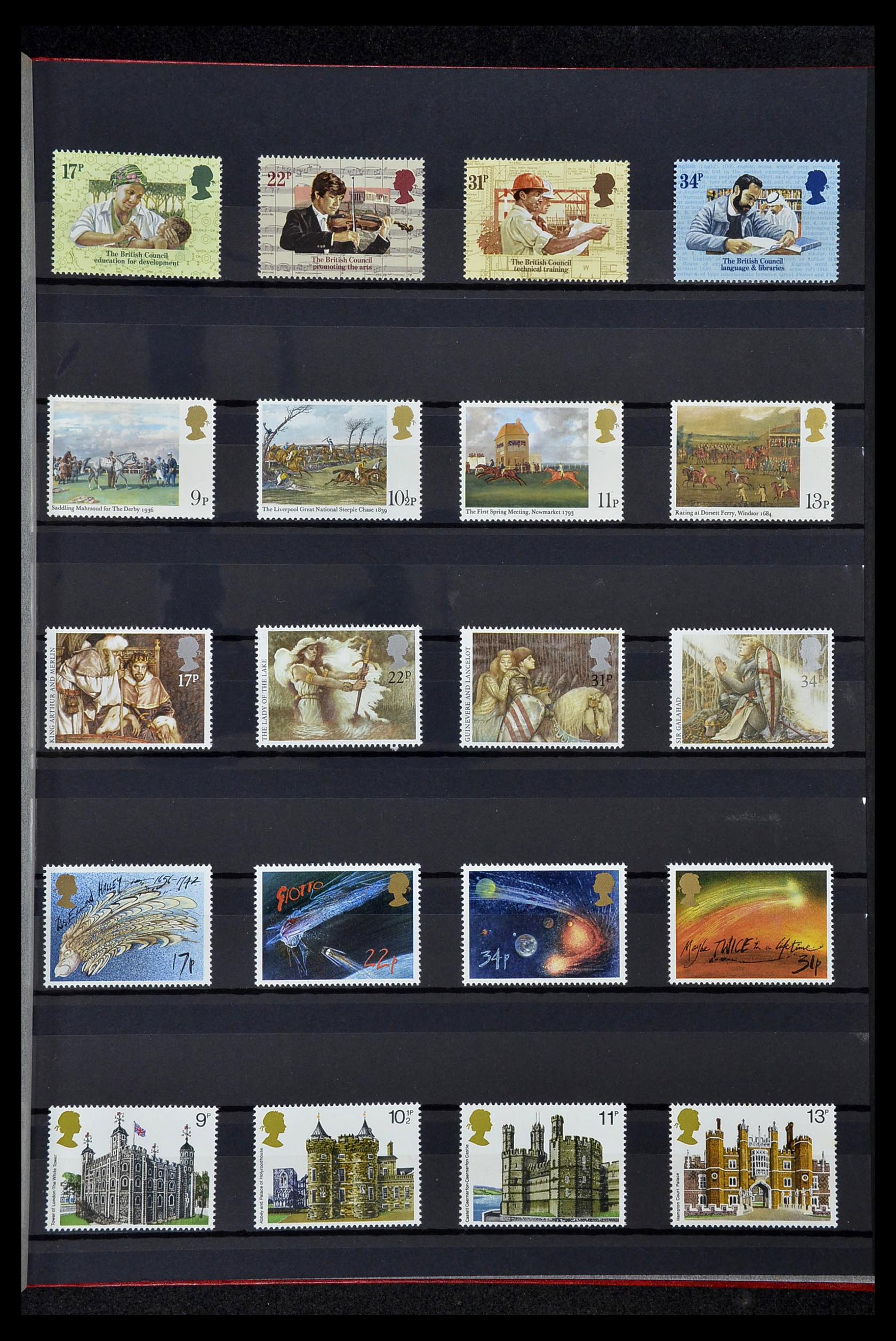 34328 092 - Postzegelverzameling 34328 Engeland 1972-2020!