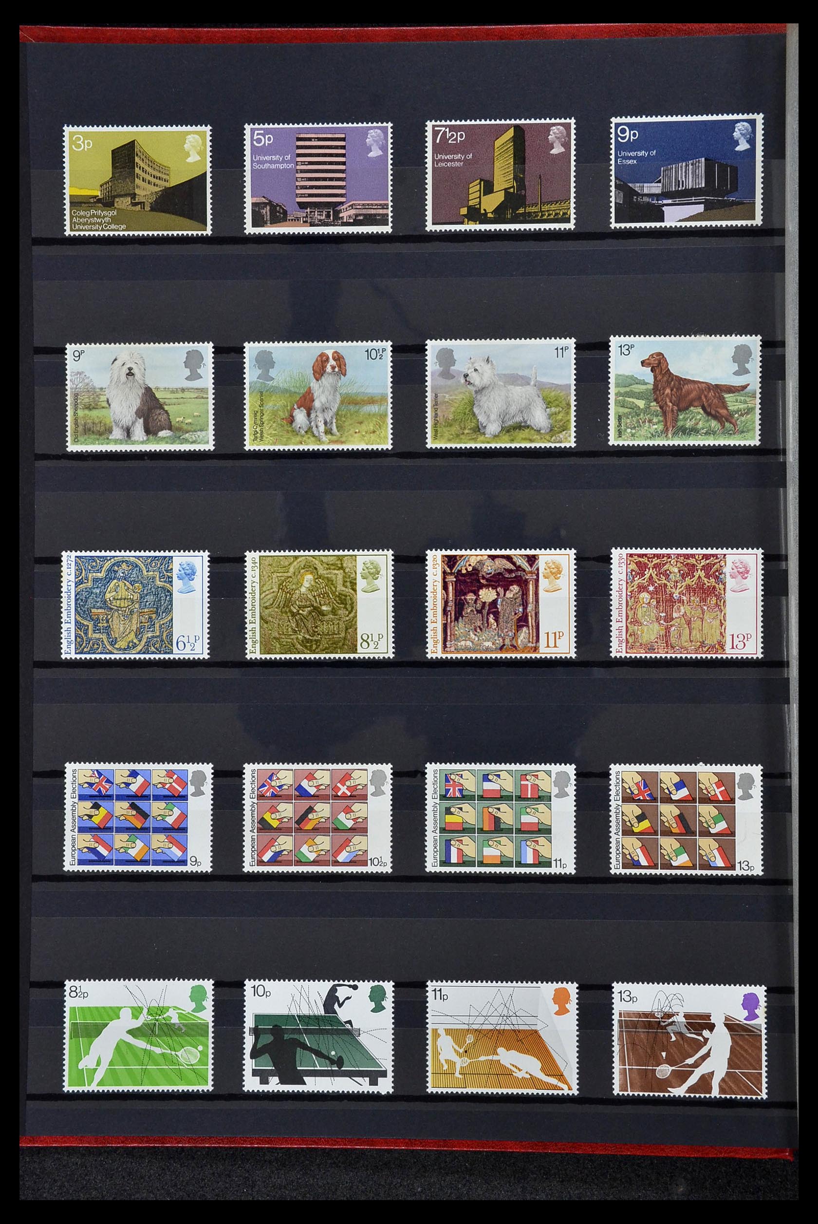 34328 093 - Postzegelverzameling 34328 Engeland 1972-2020!