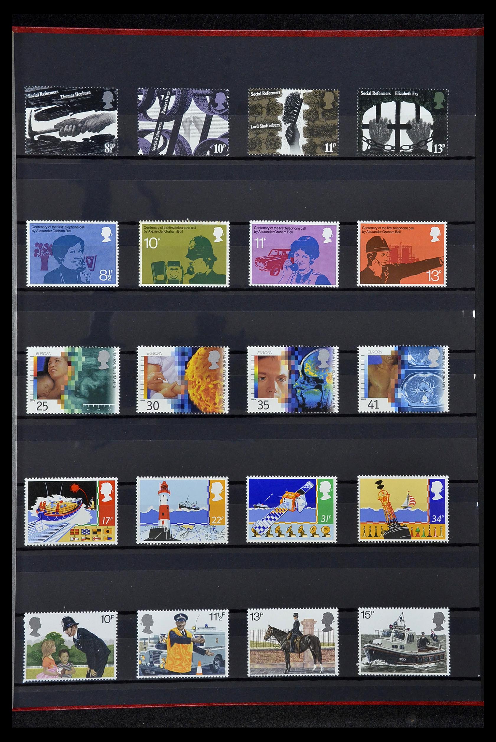 34328 096 - Postzegelverzameling 34328 Engeland 1972-2020!