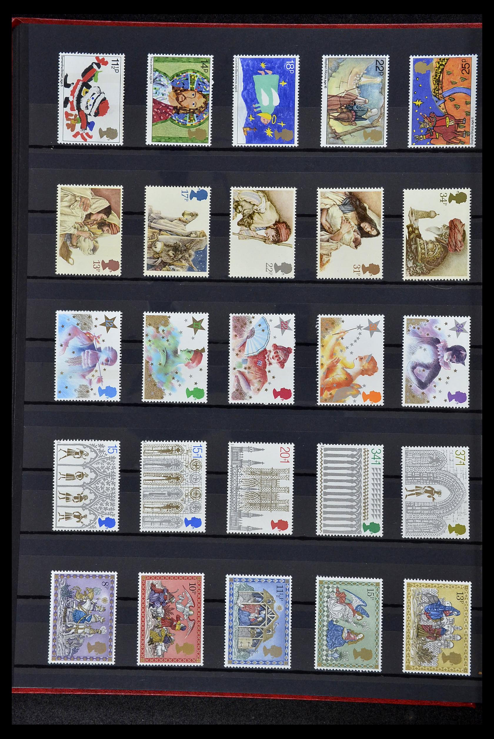 34328 099 - Postzegelverzameling 34328 Engeland 1972-2020!