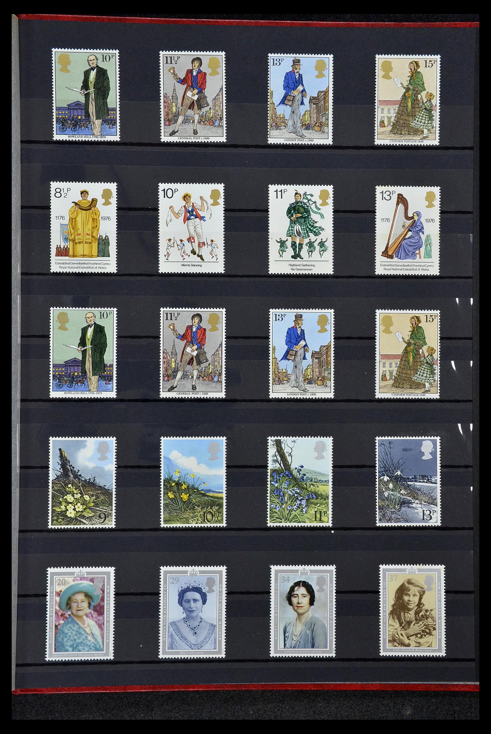 34328 100 - Postzegelverzameling 34328 Engeland 1972-2020!