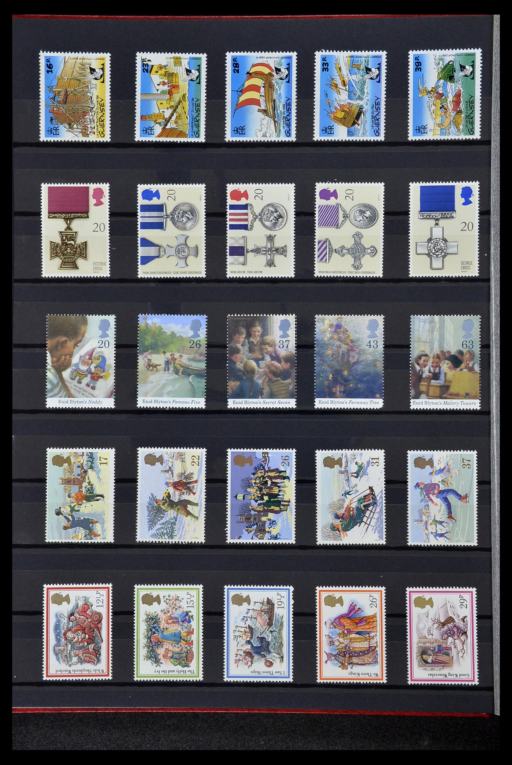 34328 101 - Postzegelverzameling 34328 Engeland 1972-2020!