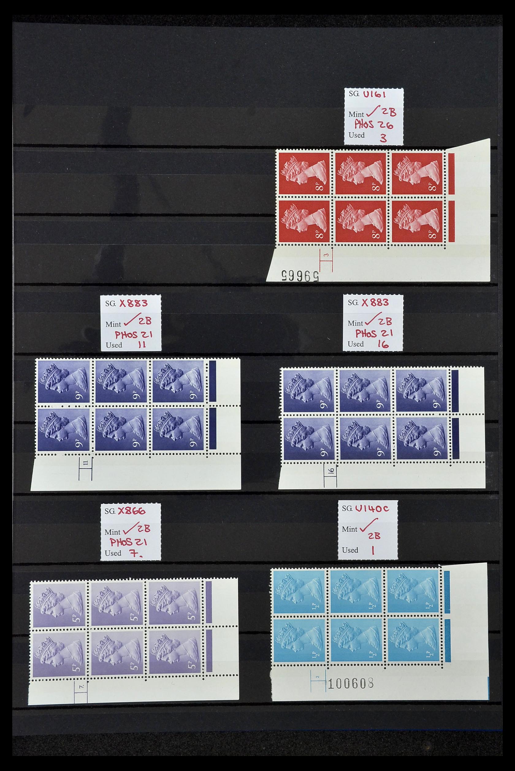 34328 109 - Postzegelverzameling 34328 Engeland 1972-2020!