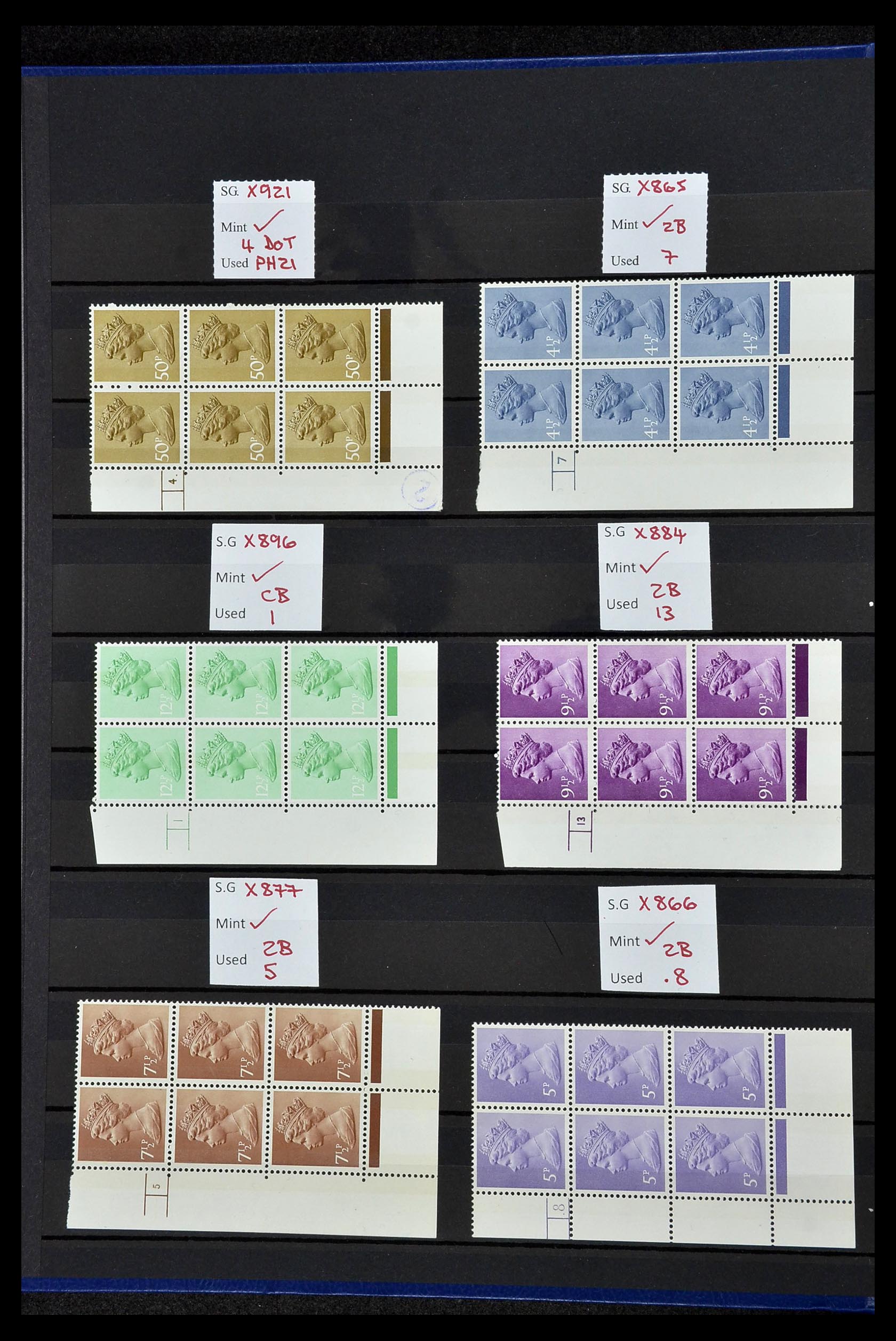 34328 110 - Postzegelverzameling 34328 Engeland 1972-2020!