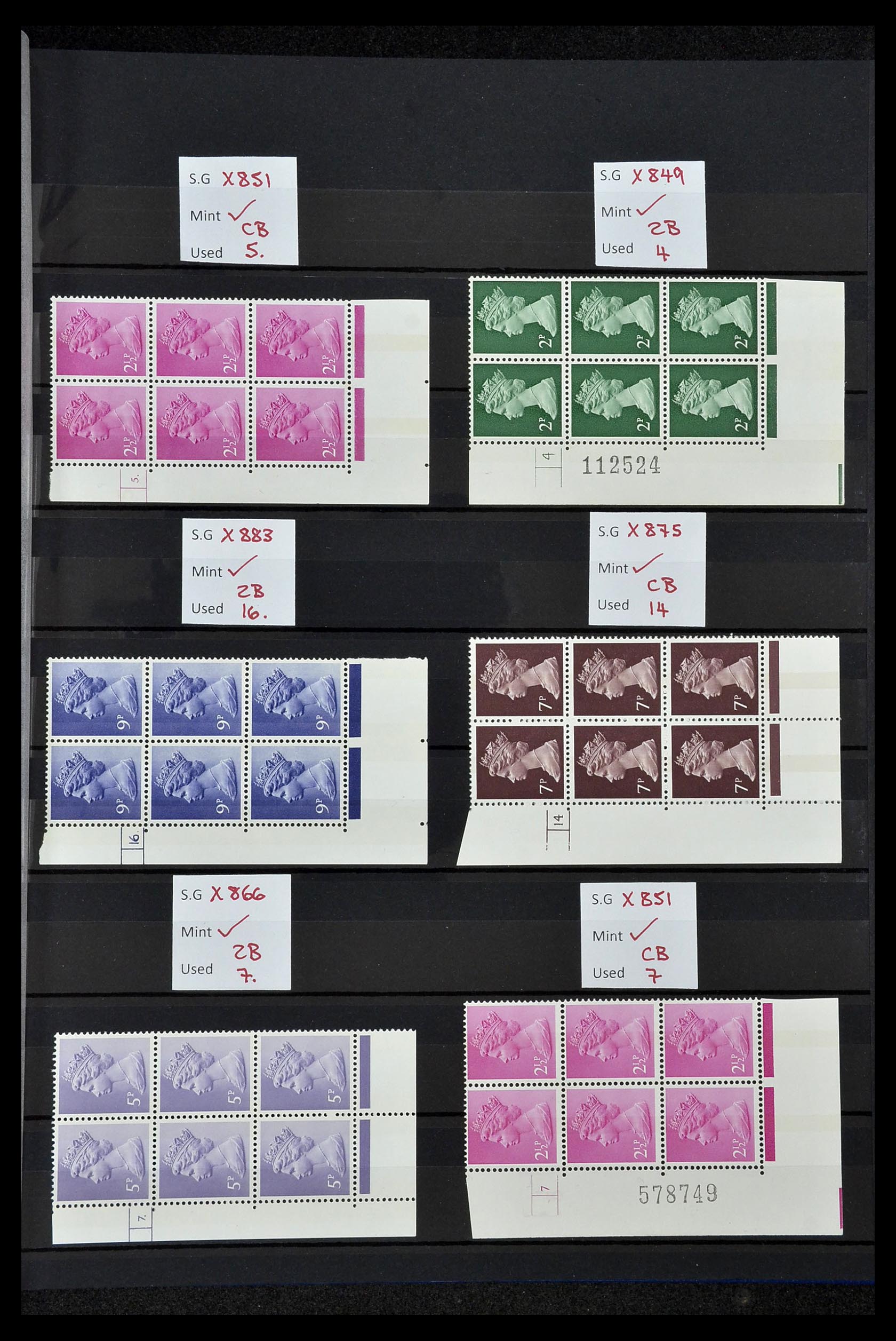34328 111 - Postzegelverzameling 34328 Engeland 1972-2020!