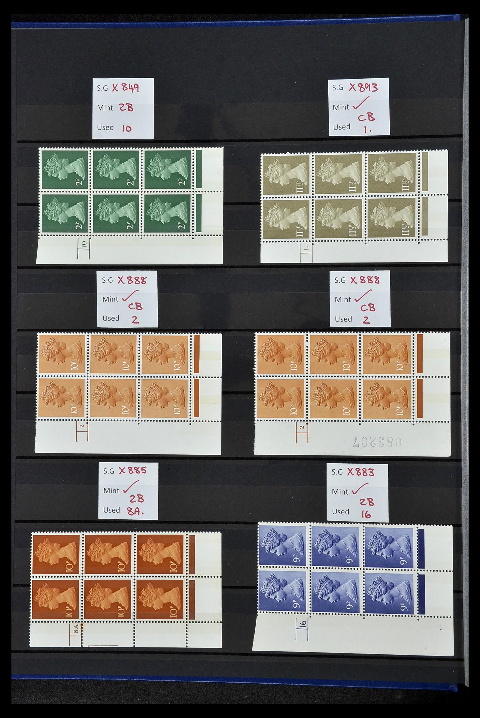 34328 112 - Postzegelverzameling 34328 Engeland 1972-2020!