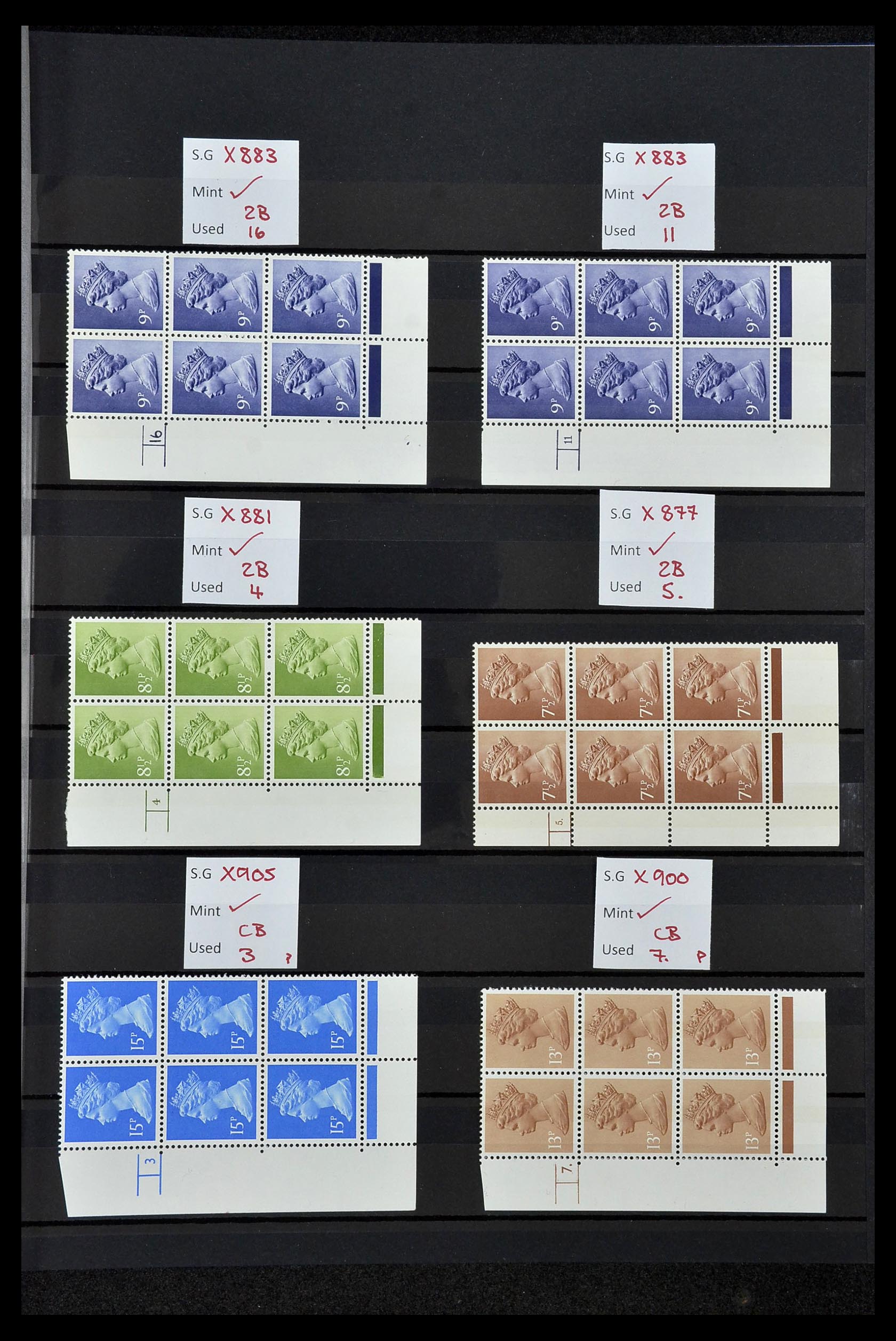 34328 113 - Postzegelverzameling 34328 Engeland 1972-2020!
