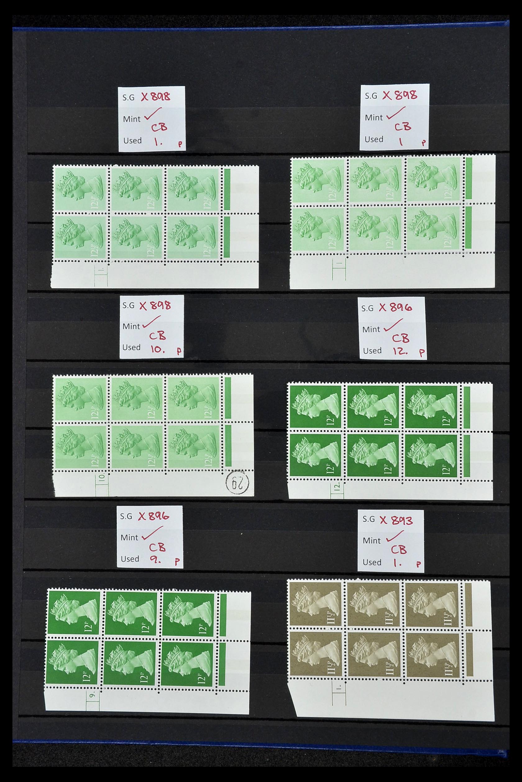 34328 114 - Postzegelverzameling 34328 Engeland 1972-2020!