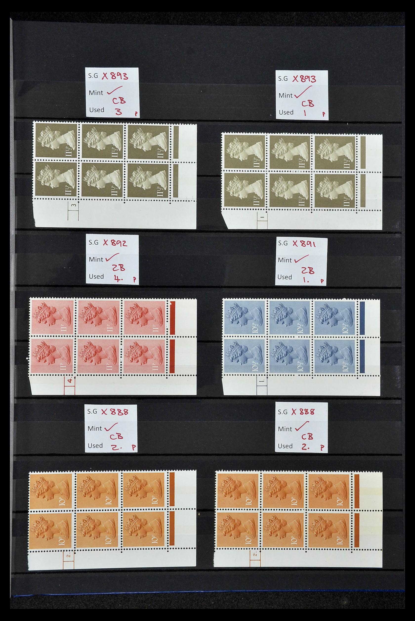 34328 115 - Postzegelverzameling 34328 Engeland 1972-2020!