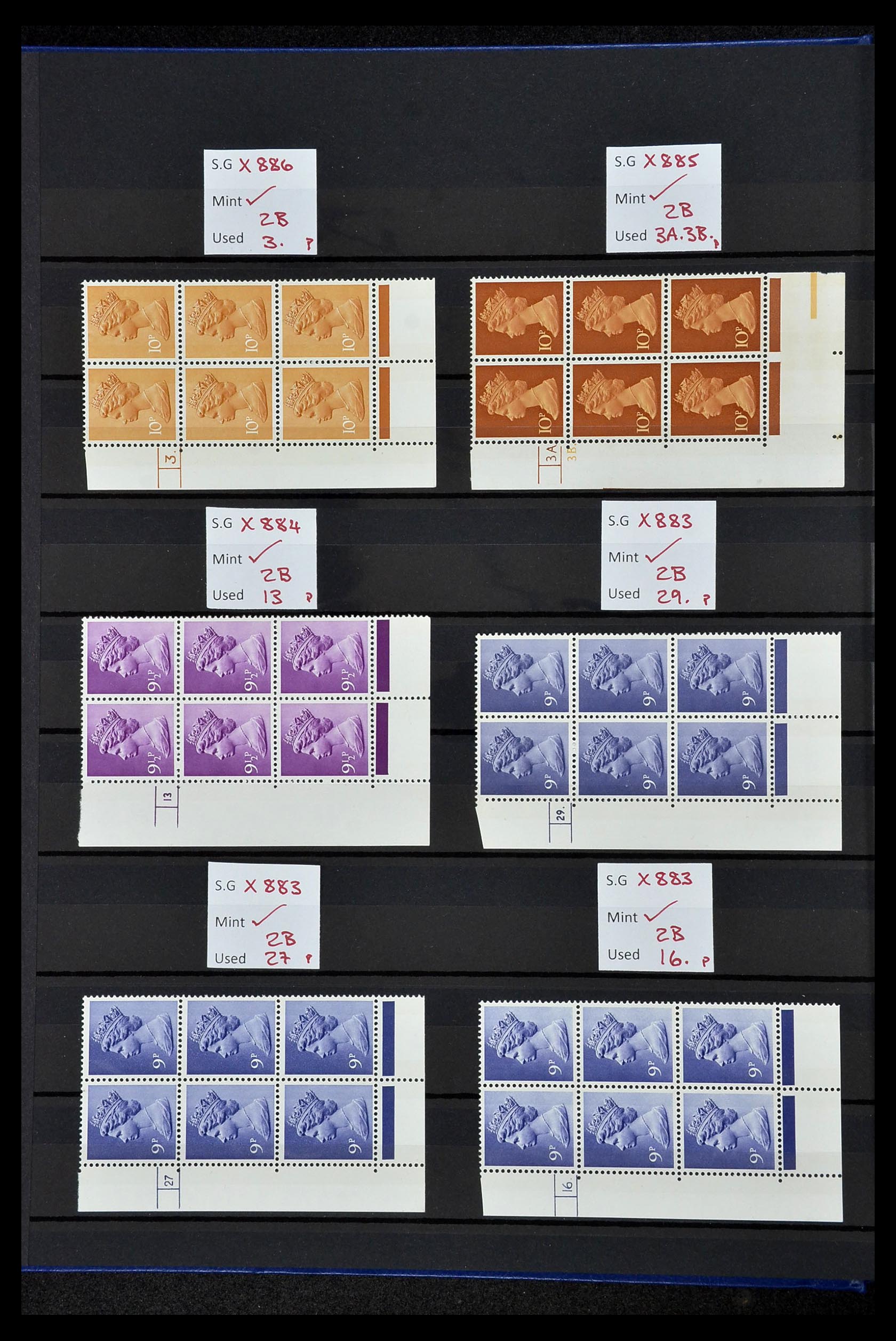 34328 116 - Postzegelverzameling 34328 Engeland 1972-2020!