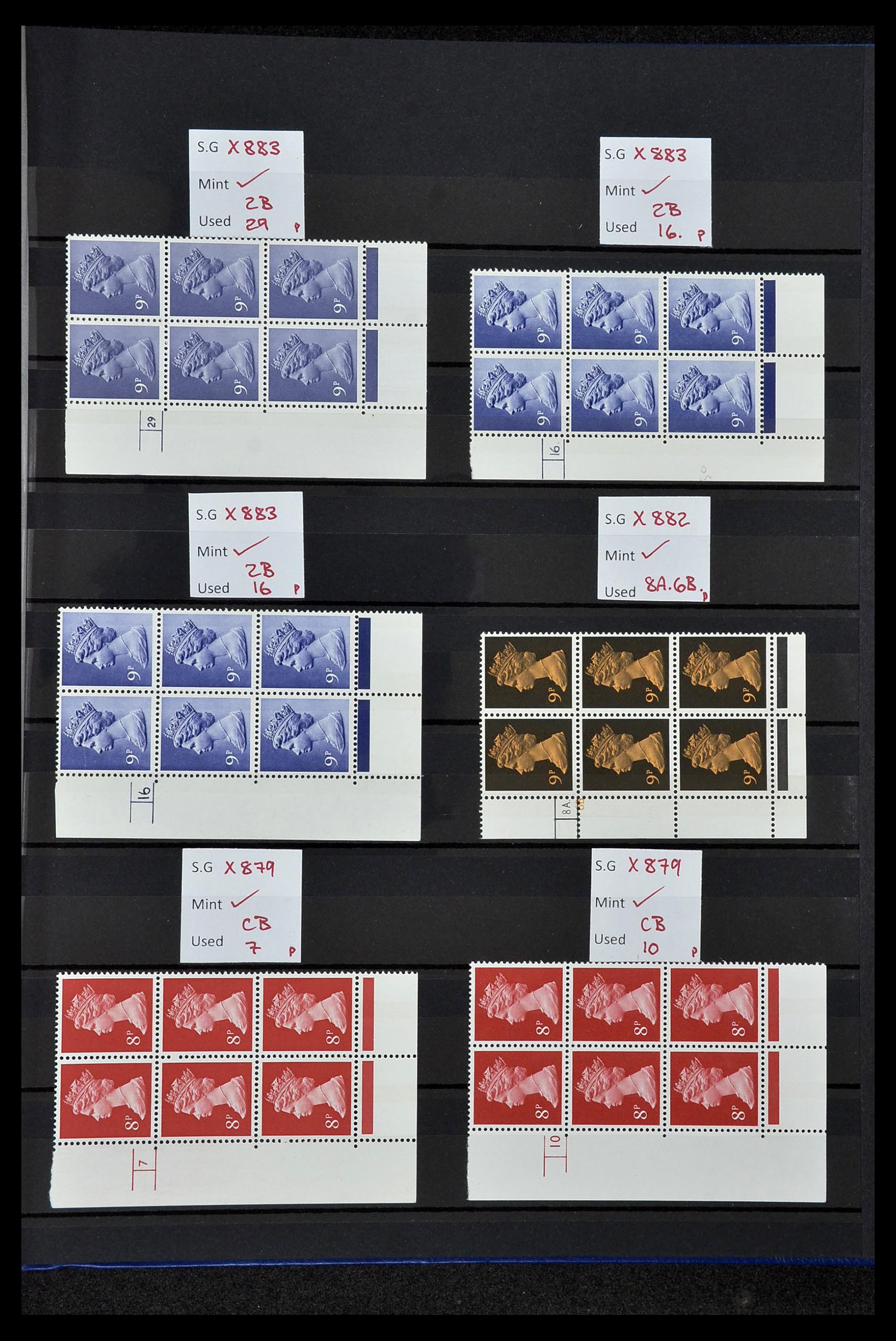 34328 117 - Postzegelverzameling 34328 Engeland 1972-2020!