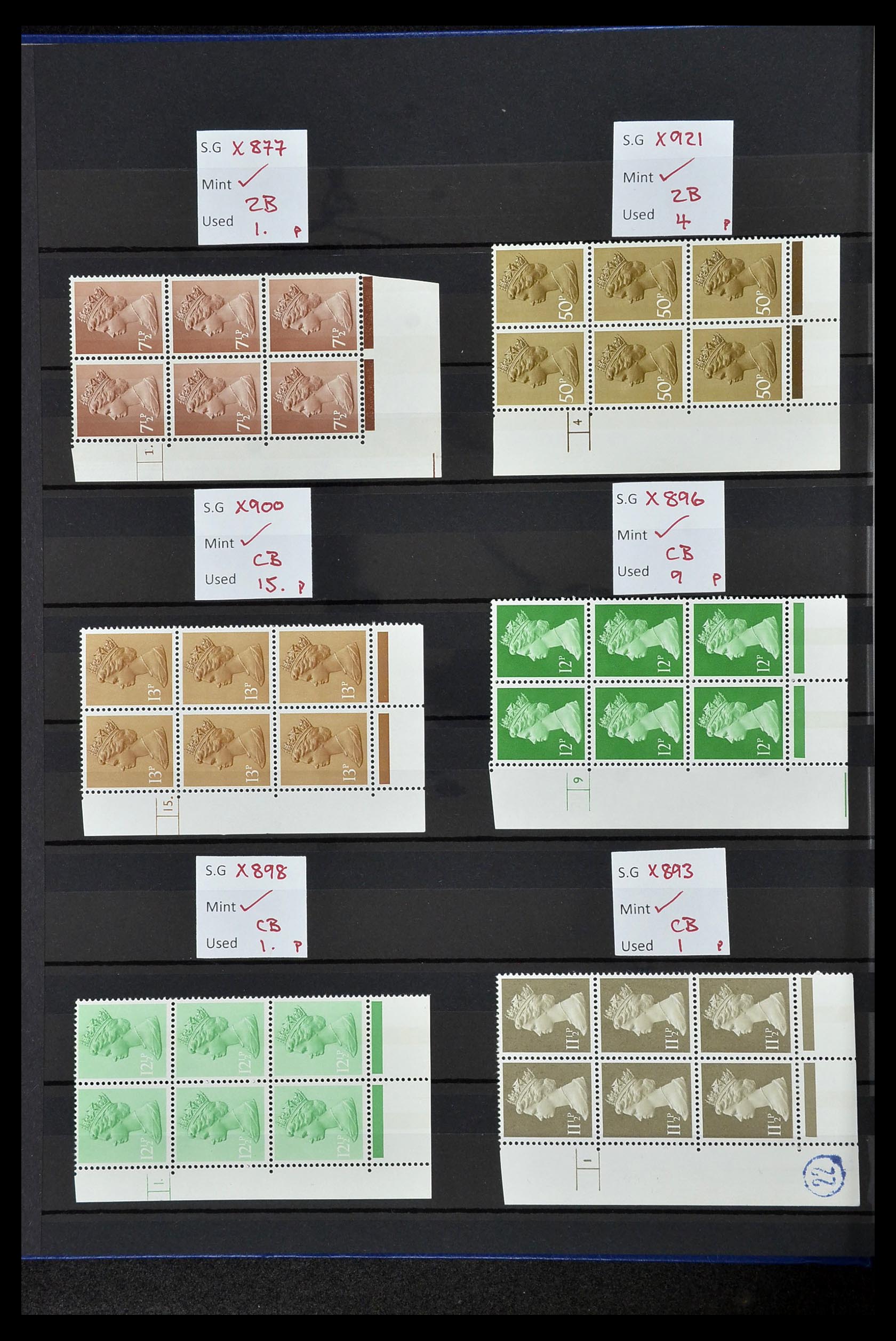34328 118 - Postzegelverzameling 34328 Engeland 1972-2020!