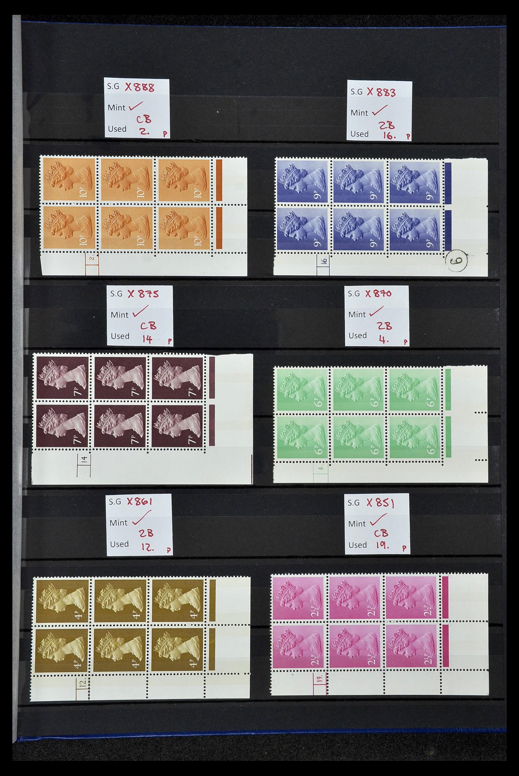 34328 119 - Postzegelverzameling 34328 Engeland 1972-2020!