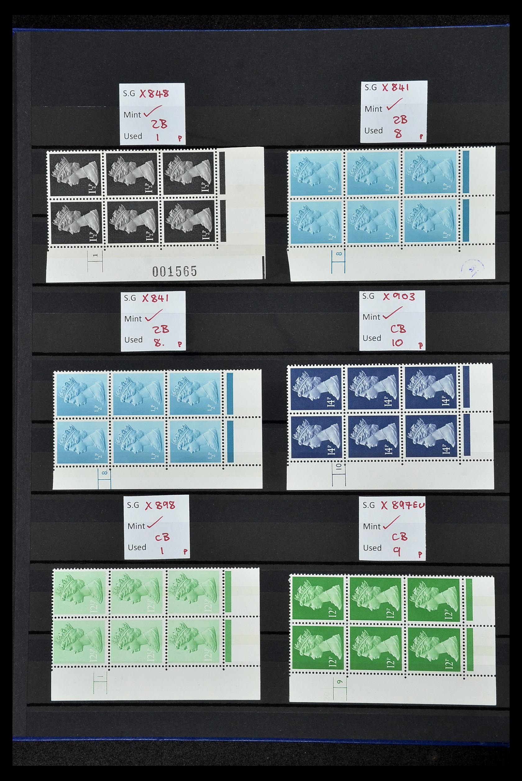 34328 120 - Postzegelverzameling 34328 Engeland 1972-2020!