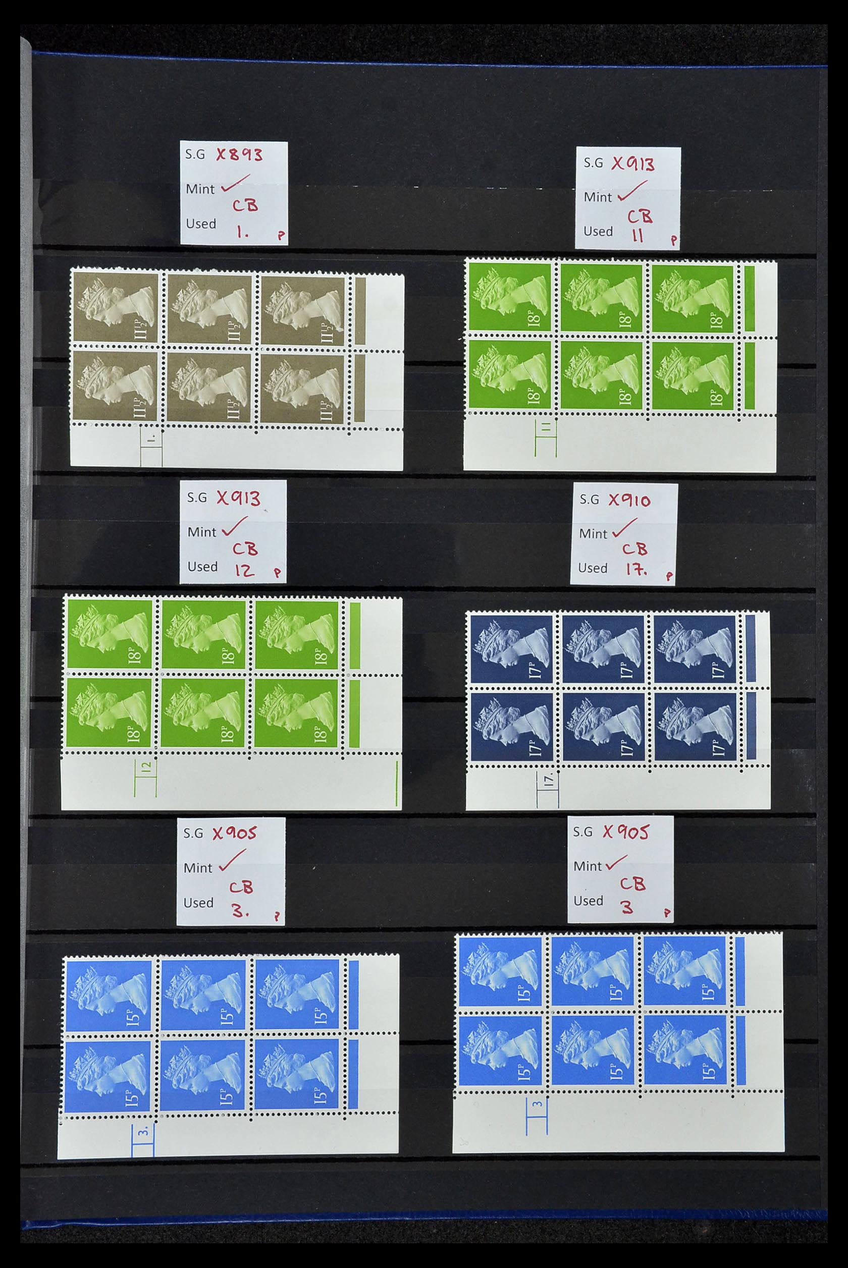 34328 121 - Stamp collection 34328 Great Britain 1972-2020!