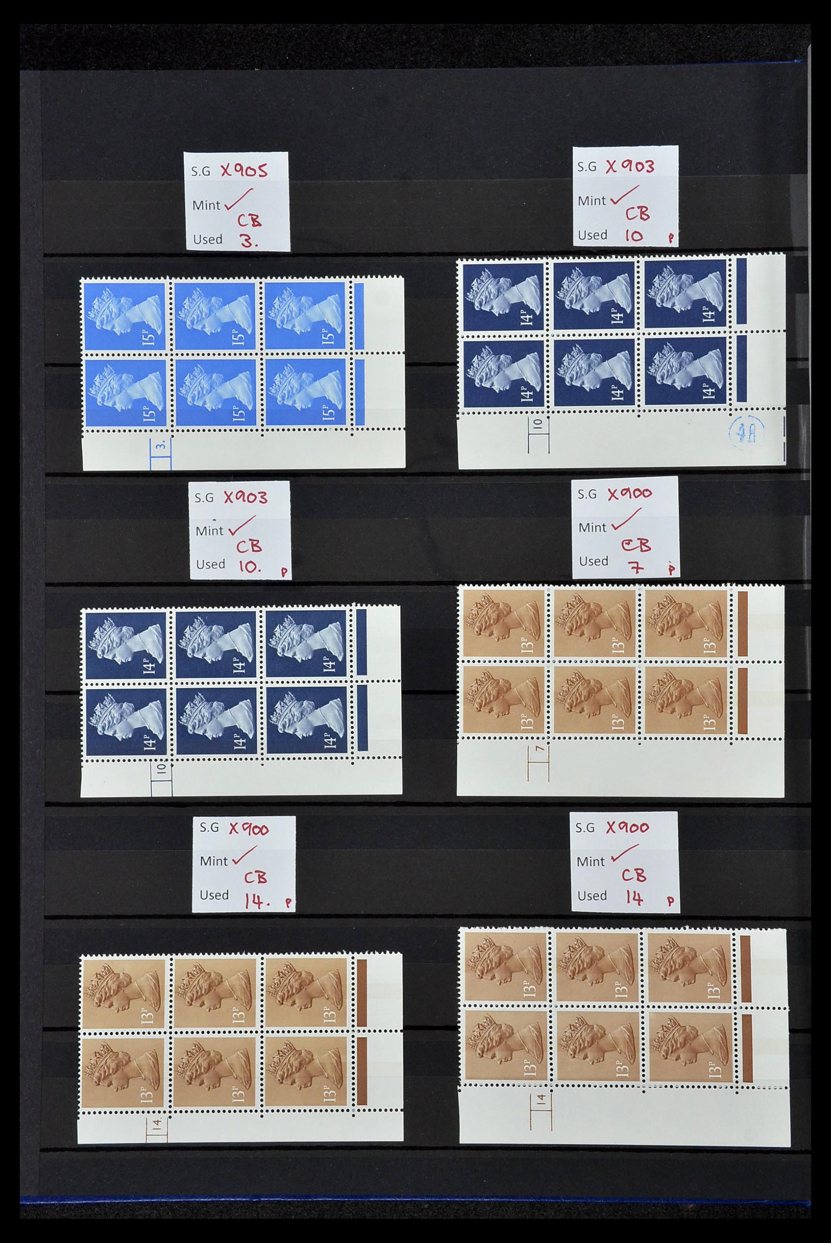 34328 122 - Stamp collection 34328 Great Britain 1972-2020!