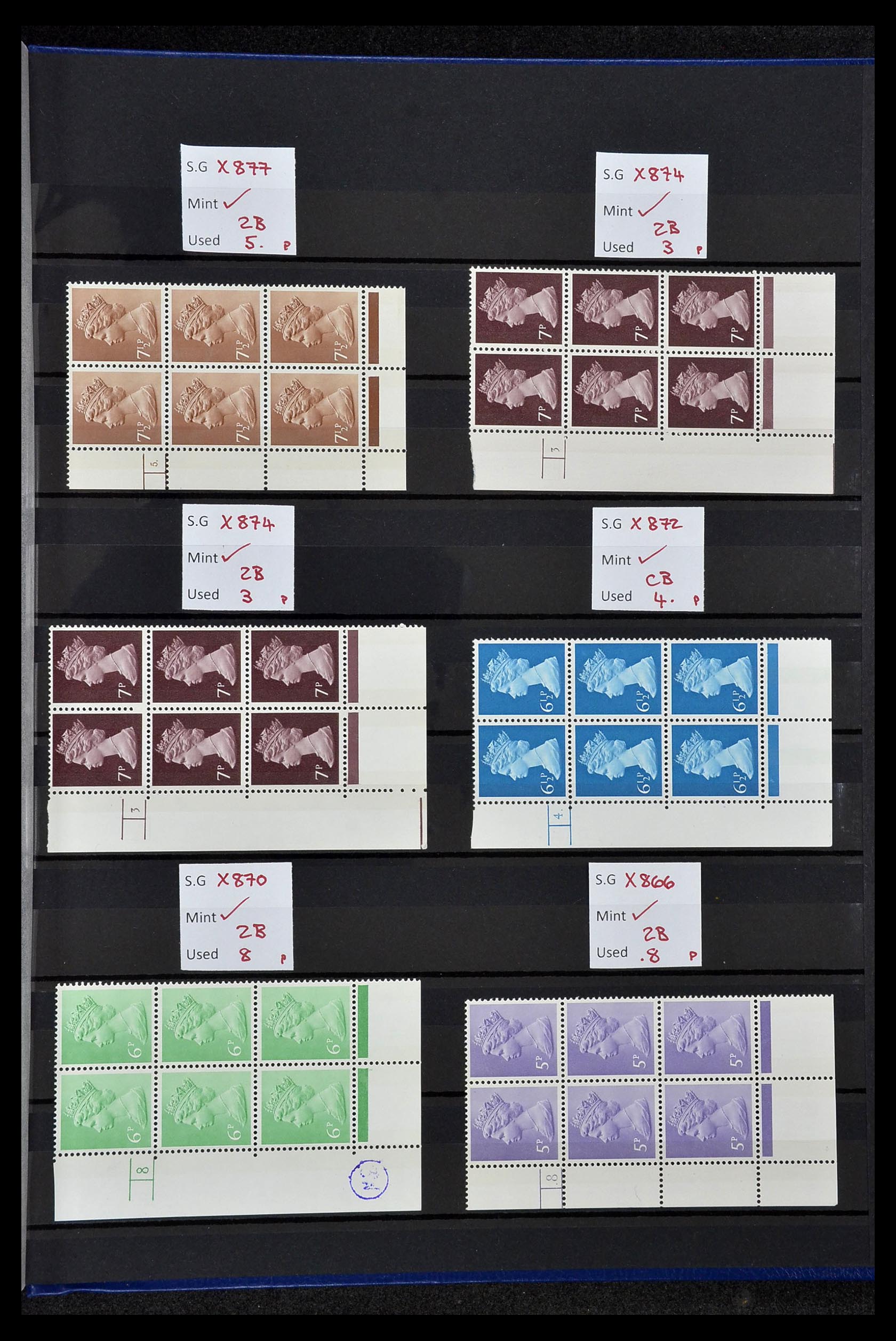 34328 126 - Postzegelverzameling 34328 Engeland 1972-2020!