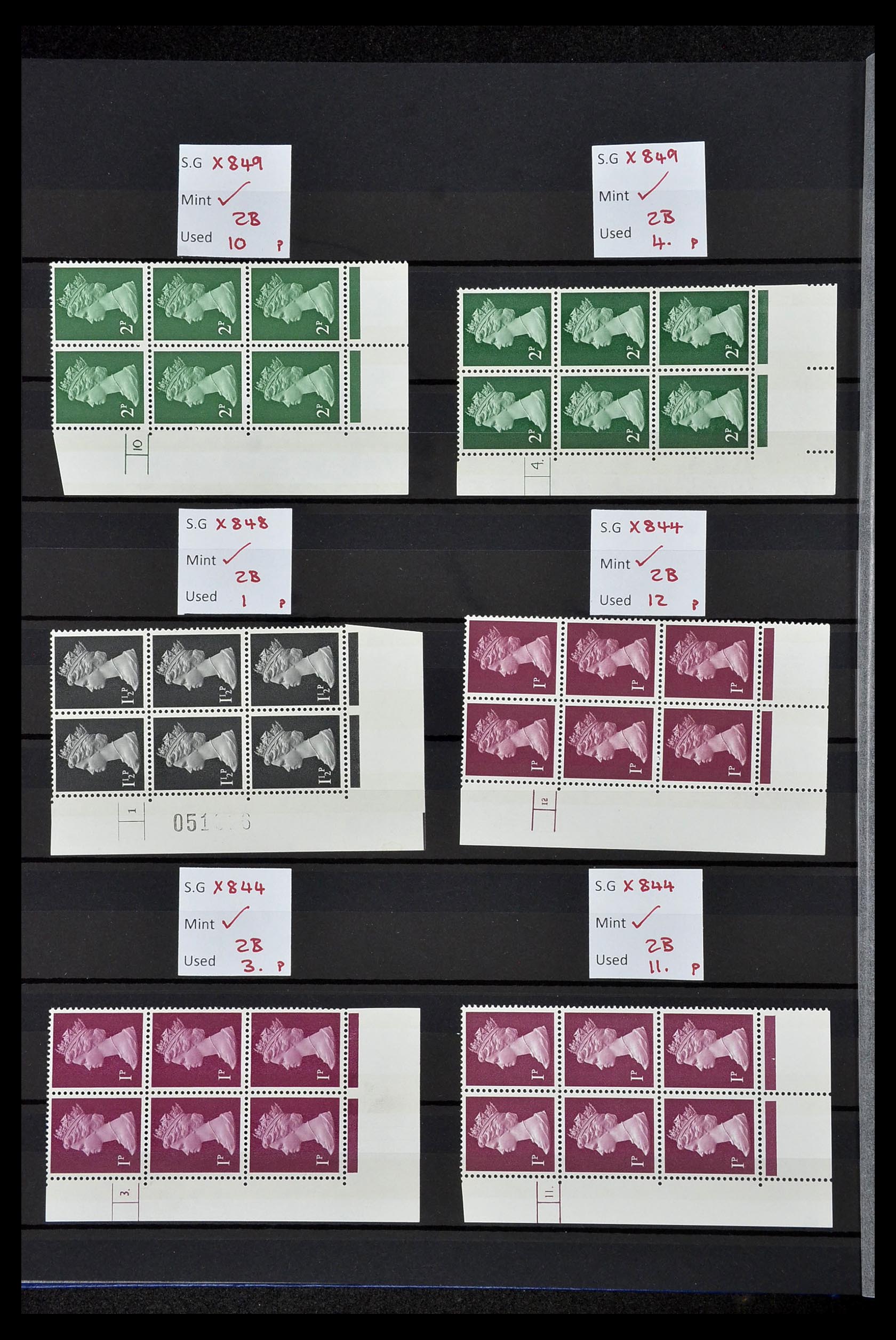 34328 129 - Postzegelverzameling 34328 Engeland 1972-2020!