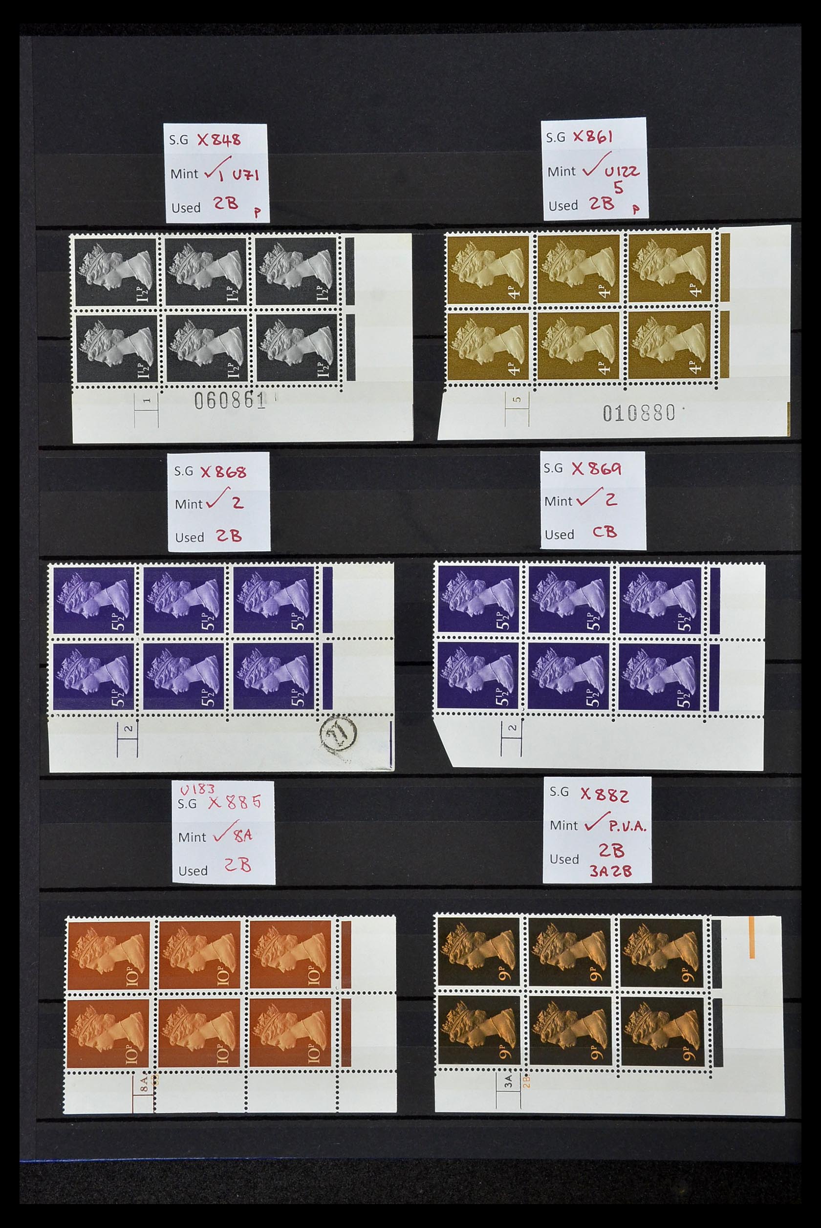 34328 131 - Postzegelverzameling 34328 Engeland 1972-2020!