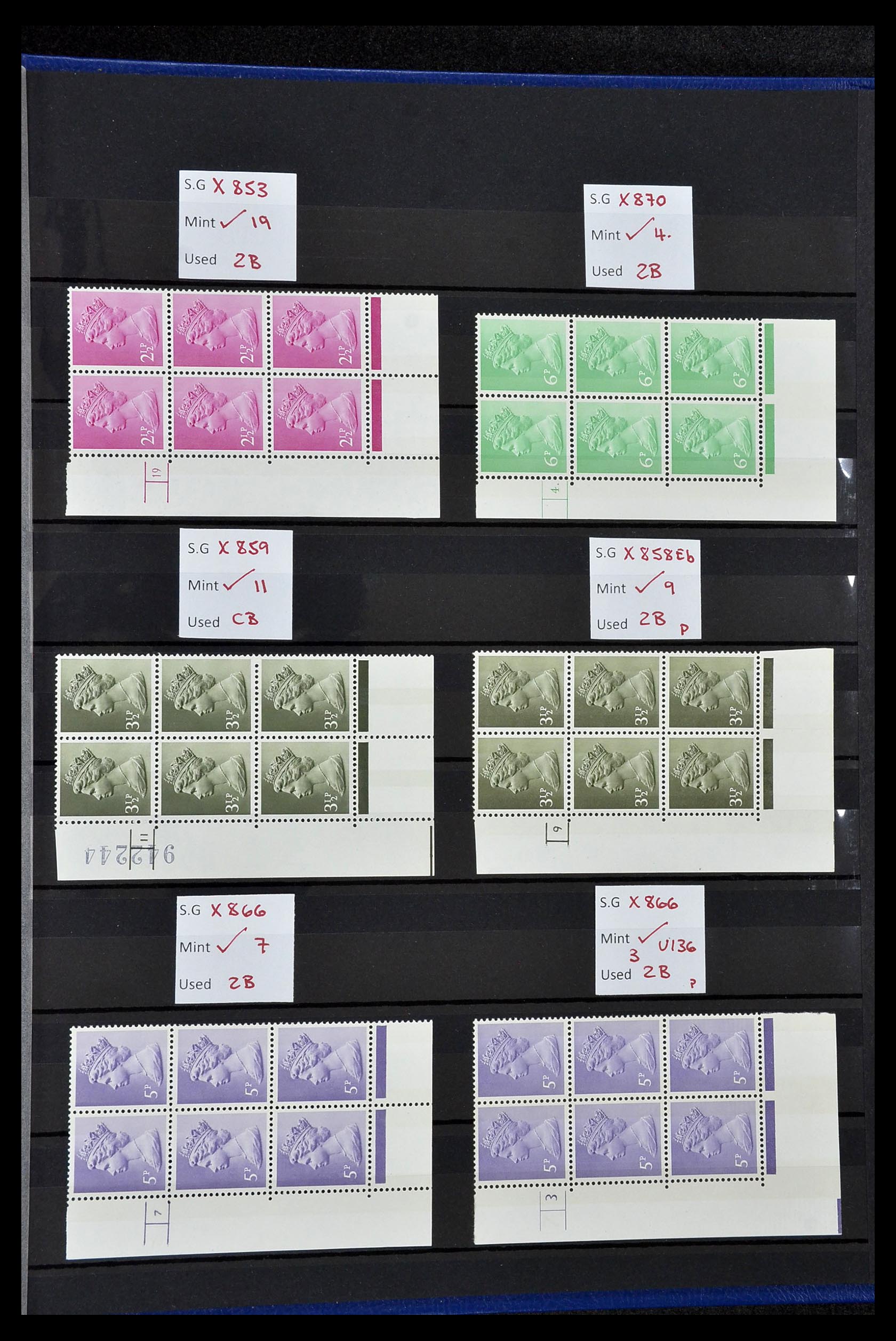 34328 136 - Stamp collection 34328 Great Britain 1972-2020!
