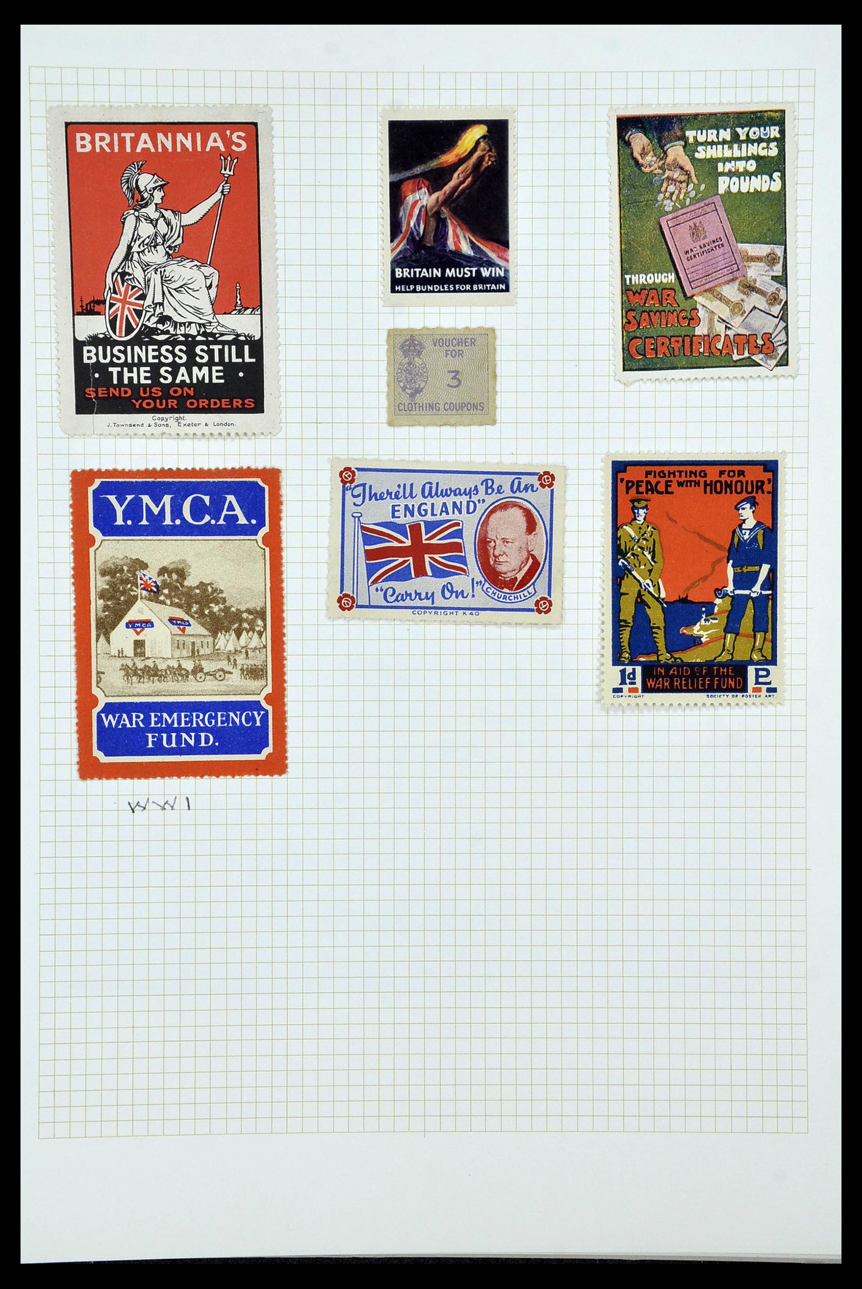 34330 002 - Postzegelverzameling 34330 Wereld fiscaal en cinderella's.