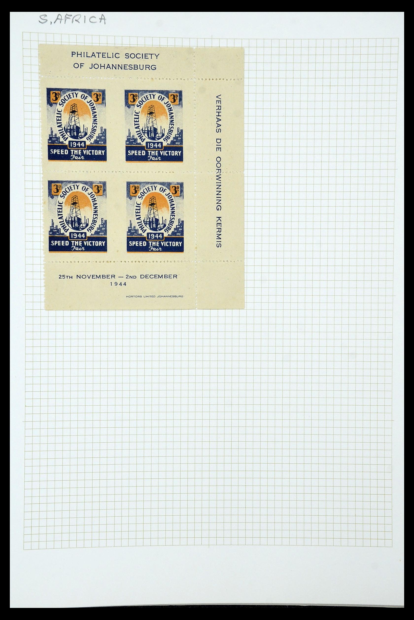 34330 013 - Stamp collection 34330 World fiscal and cinderella's.