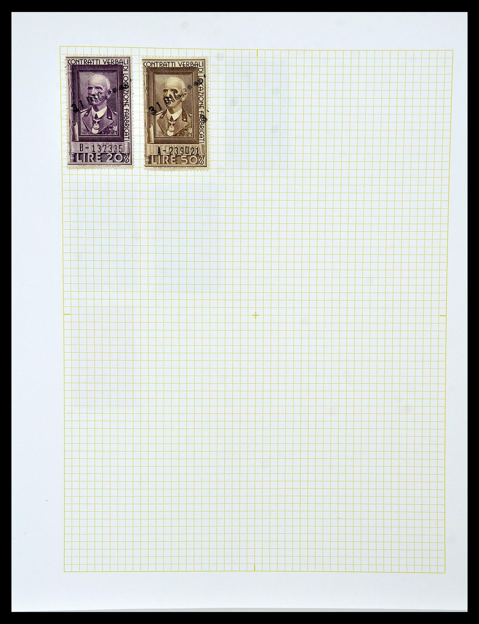 34330 022 - Stamp collection 34330 World fiscal and cinderella's.