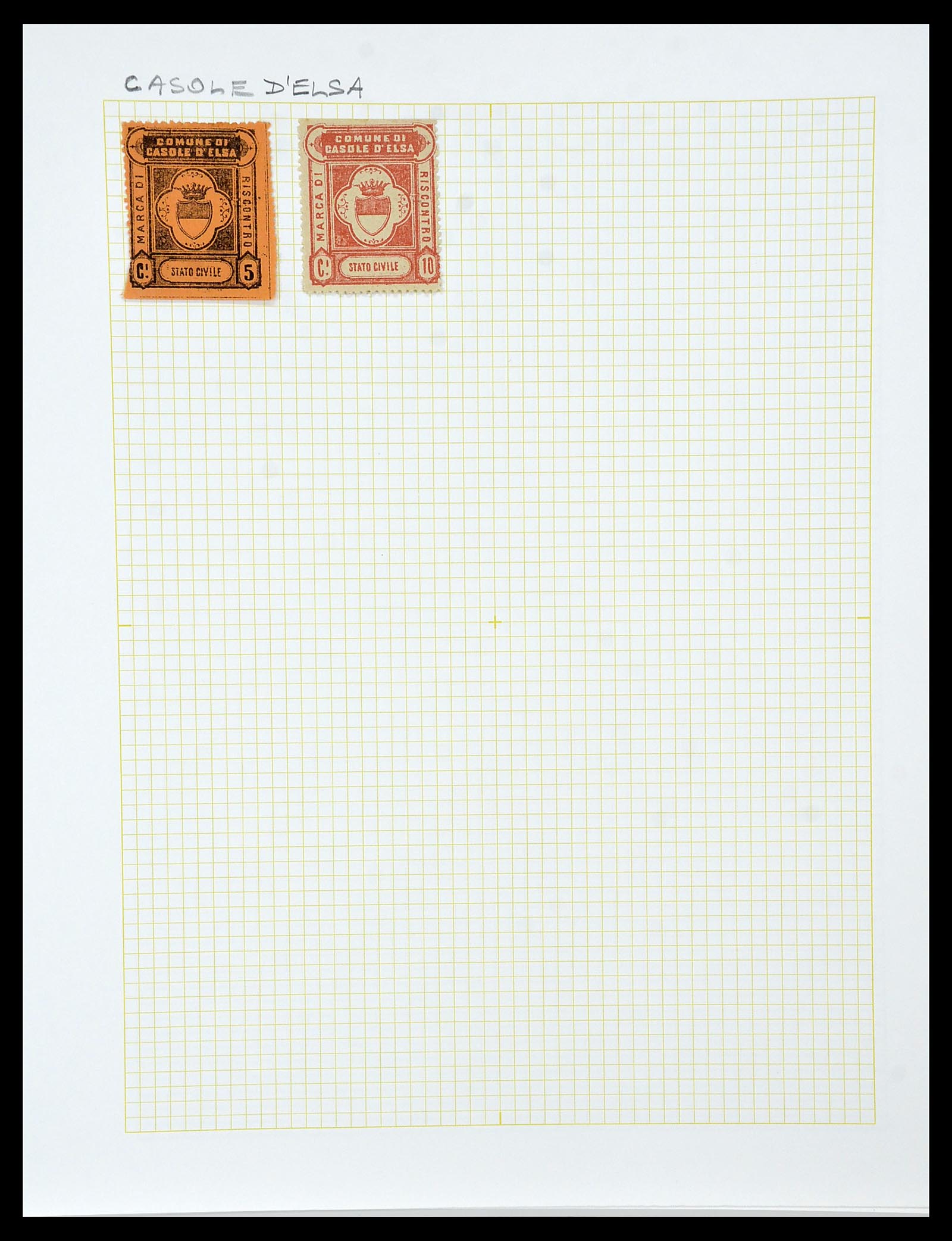 34330 050 - Stamp collection 34330 World fiscal and cinderella's.