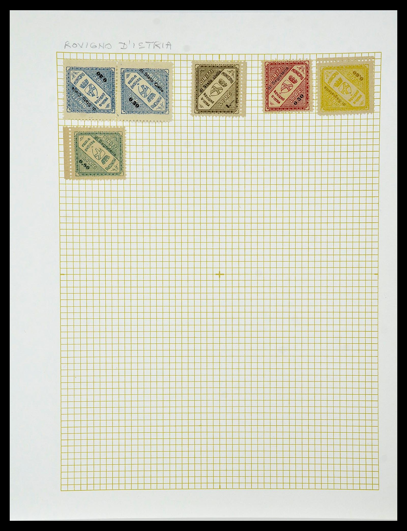 34330 072 - Stamp collection 34330 World fiscal and cinderella's.