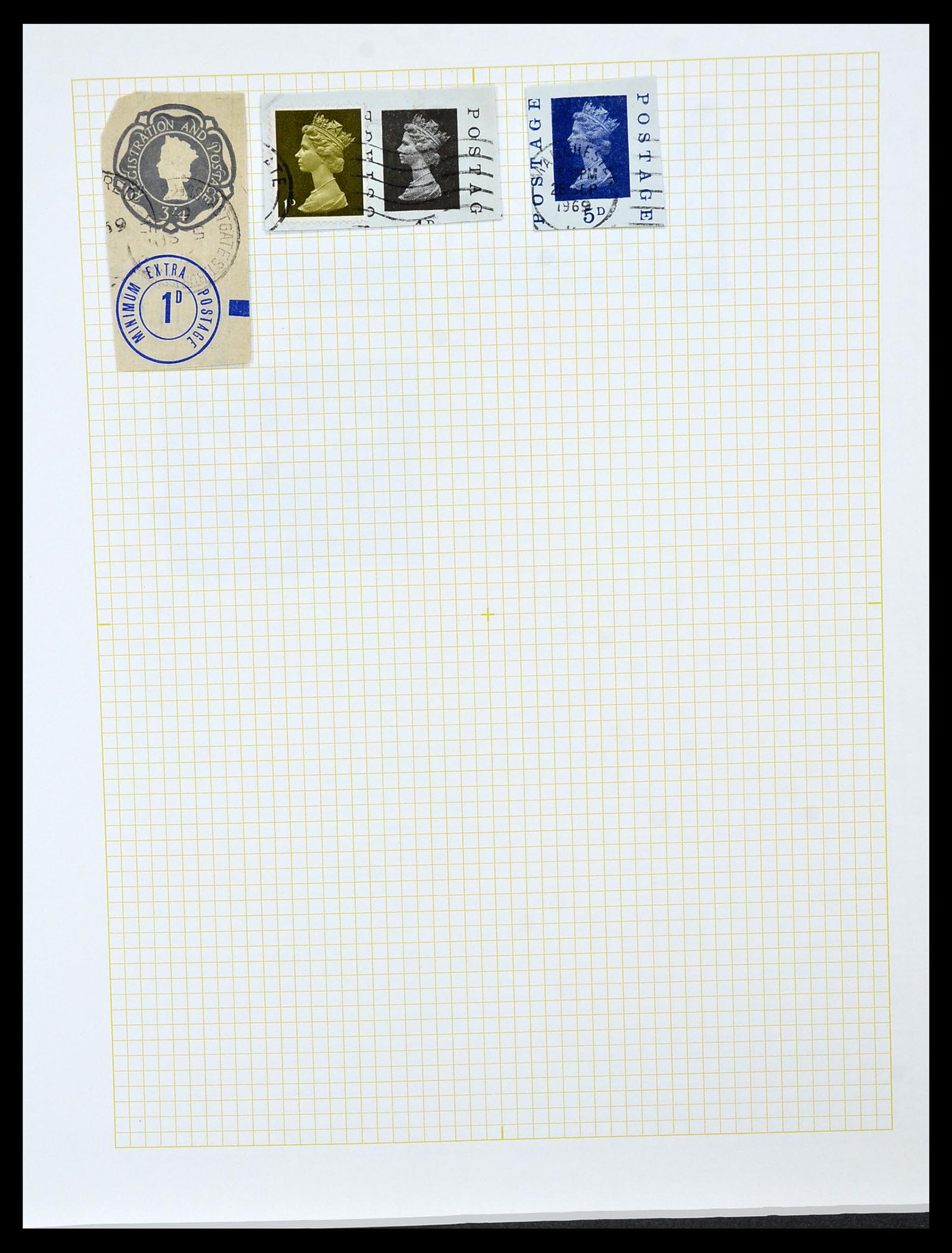34330 093 - Stamp collection 34330 World fiscal and cinderella's.
