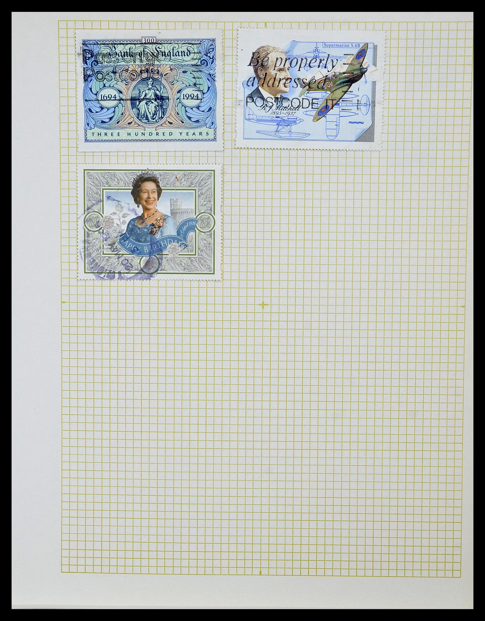 34330 094 - Stamp collection 34330 World fiscal and cinderella's.