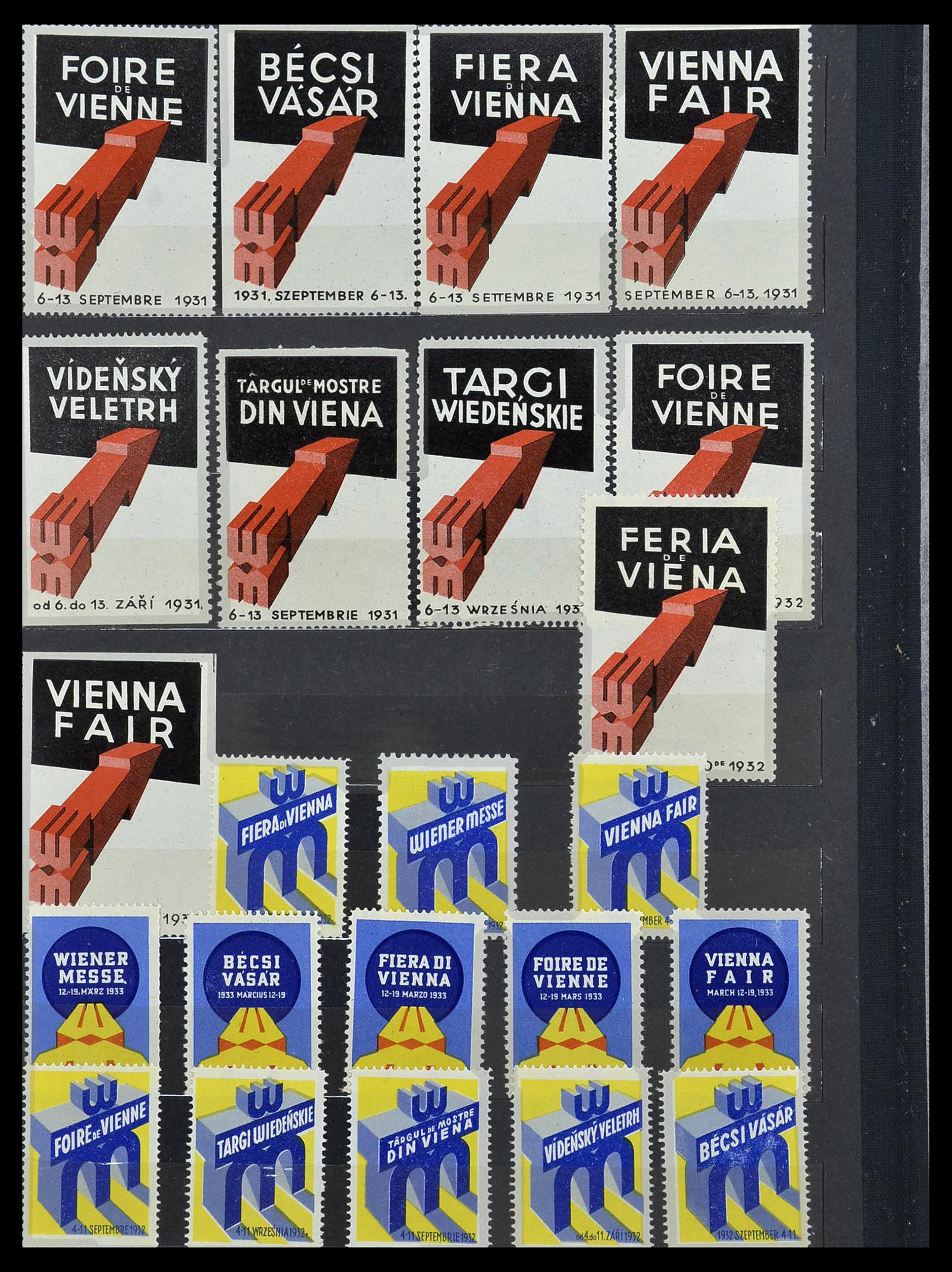 34330 946 - Stamp collection 34330 World fiscal and cinderella's.