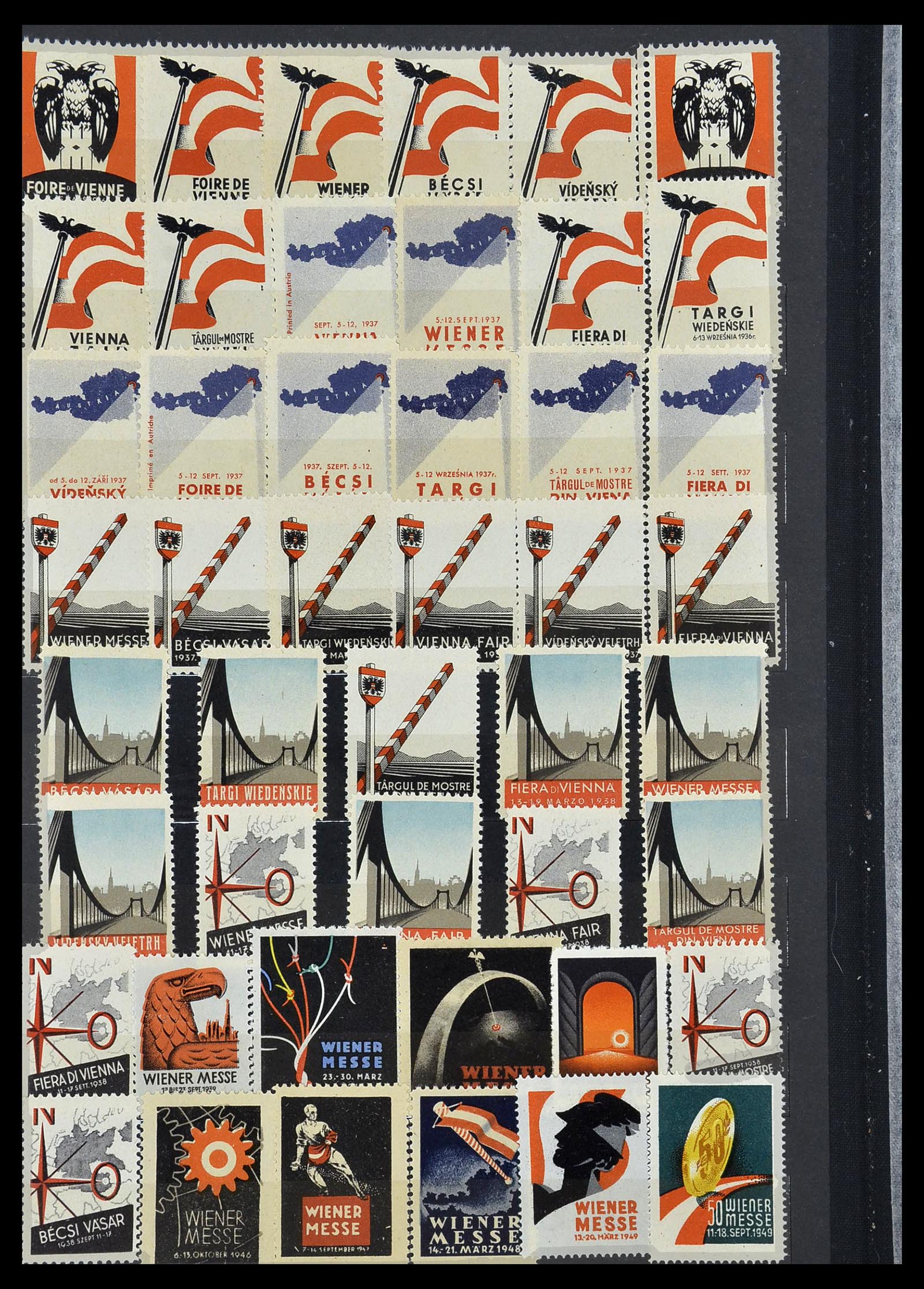 34330 947 - Stamp collection 34330 World fiscal and cinderella's.