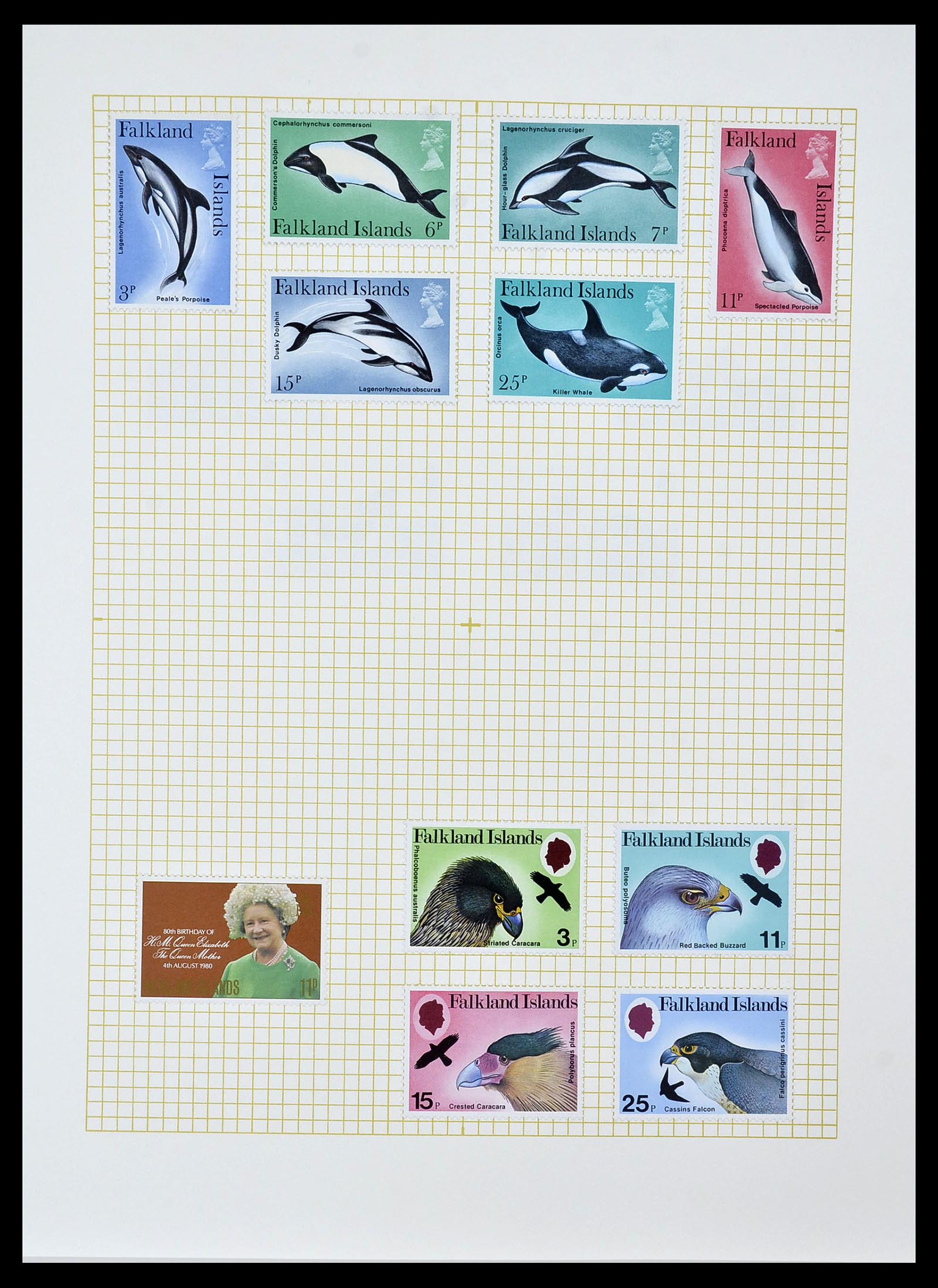 34331 024 - Postzegelverzameling 34331 Engelse koloniën 1937-1995.