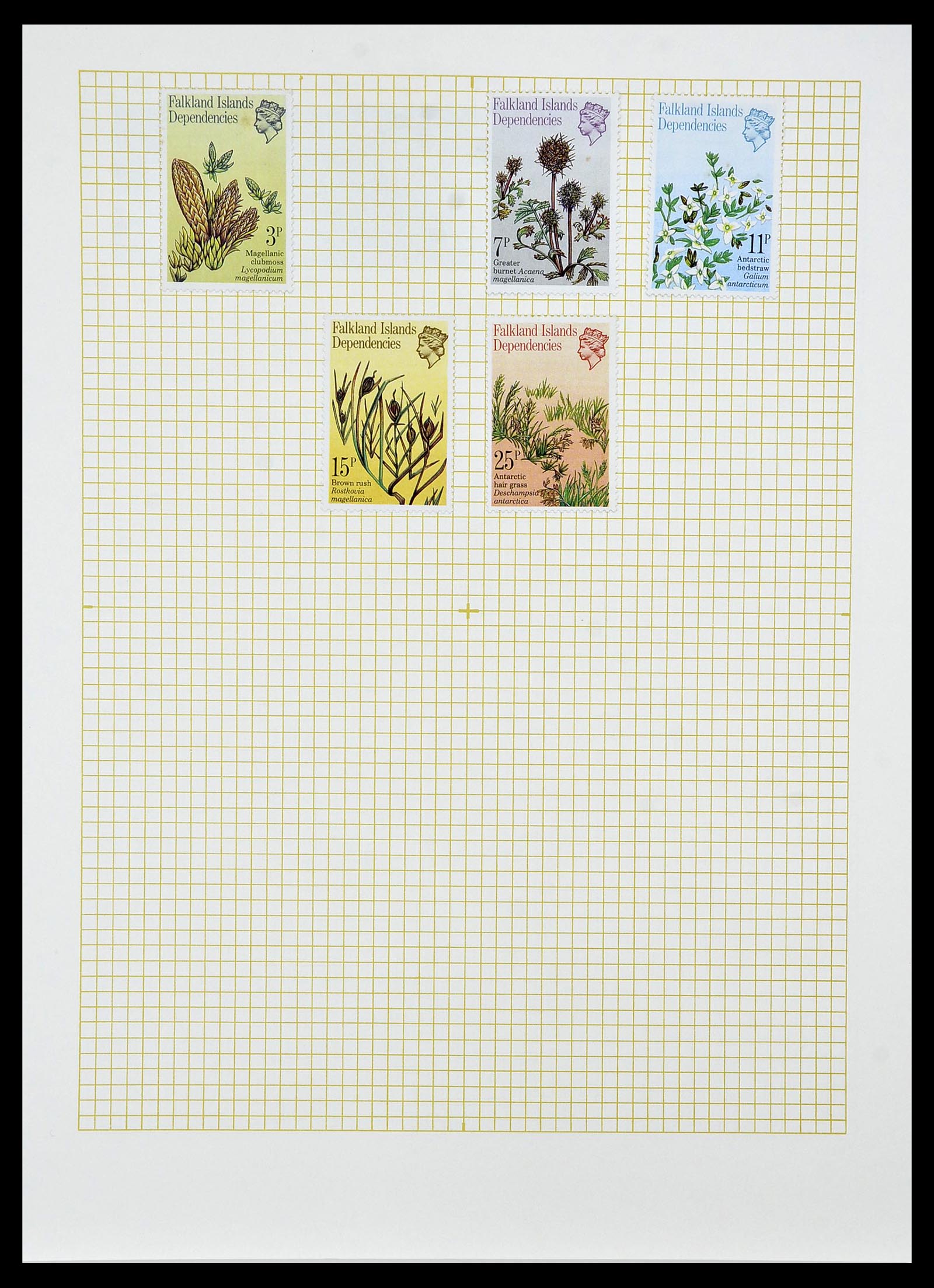 34331 042 - Postzegelverzameling 34331 Engelse koloniën 1937-1995.
