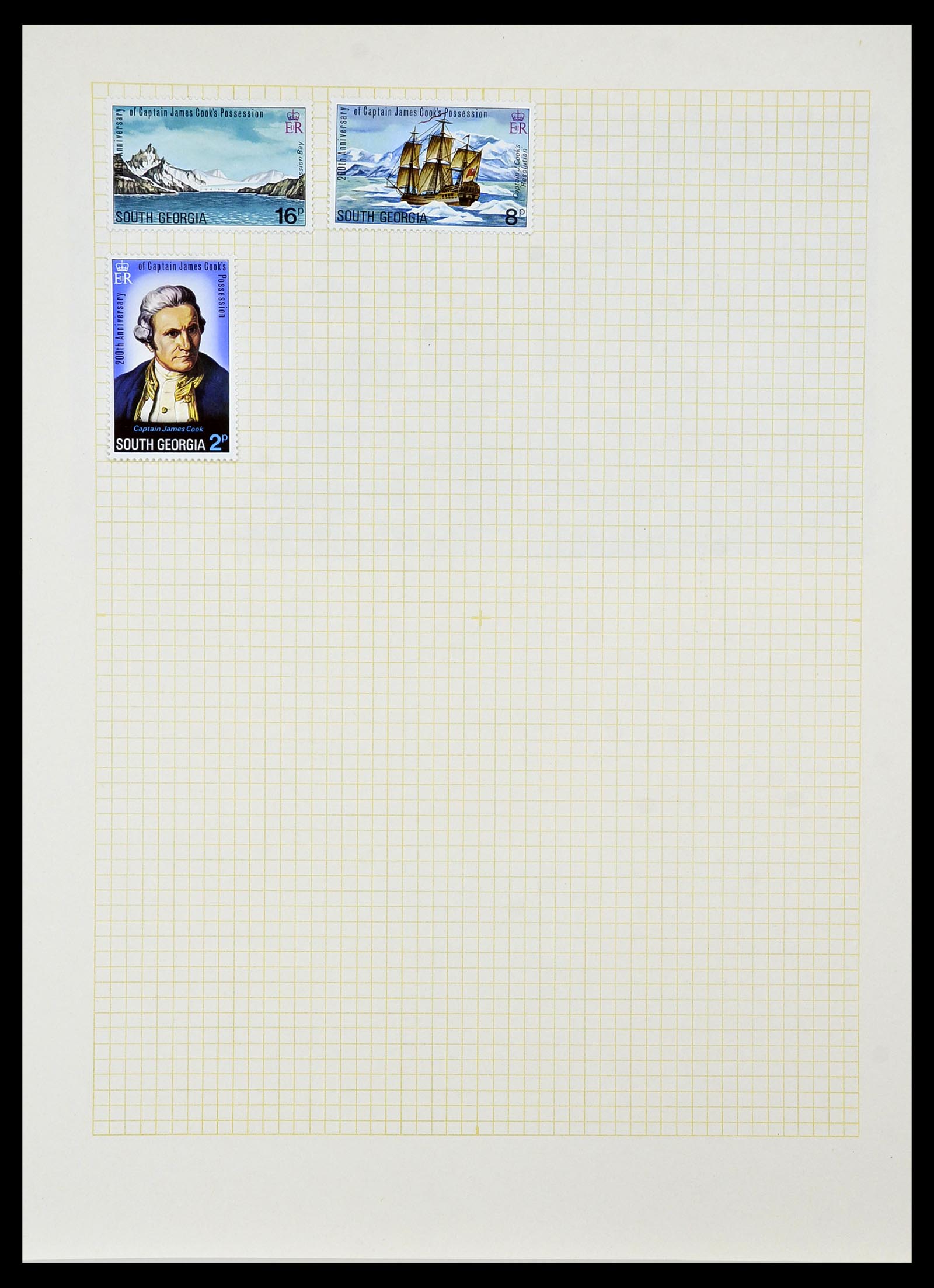 34331 053 - Postzegelverzameling 34331 Engelse koloniën 1937-1995.