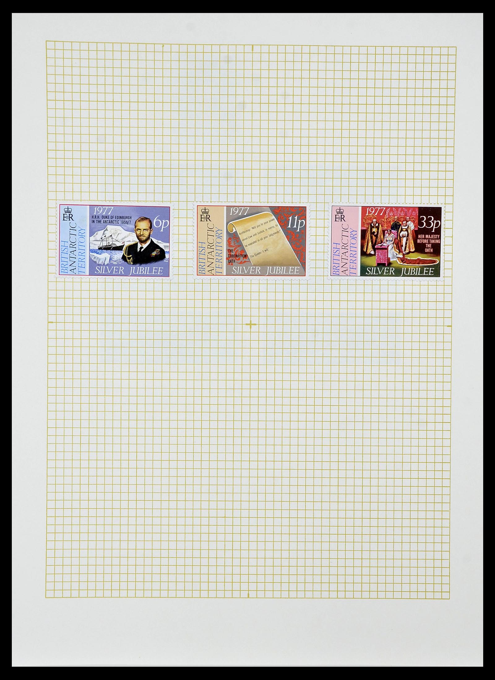 34331 059 - Postzegelverzameling 34331 Engelse koloniën 1937-1995.