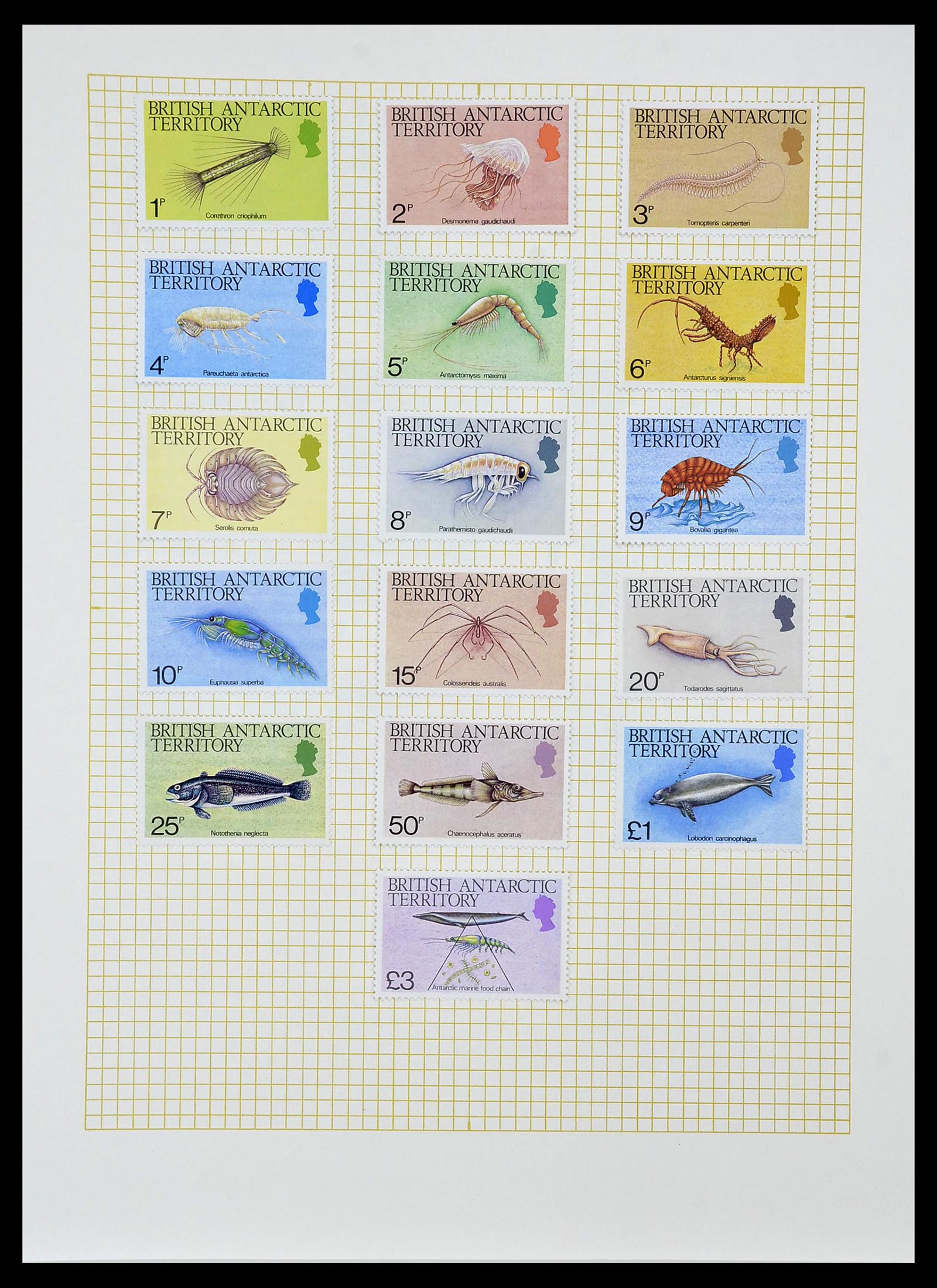 34331 061 - Postzegelverzameling 34331 Engelse koloniën 1937-1995.