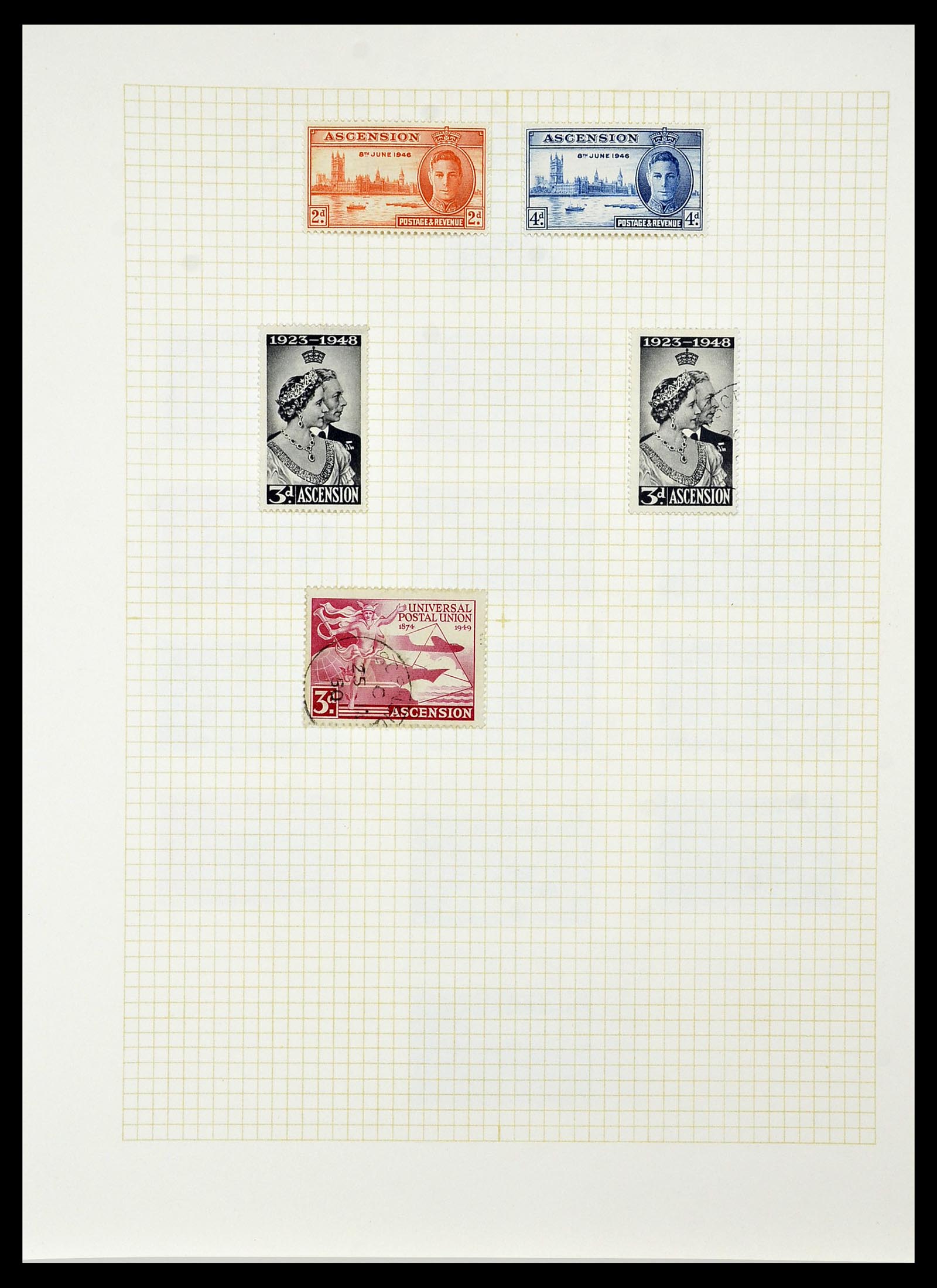 34331 067 - Postzegelverzameling 34331 Engelse koloniën 1937-1995.